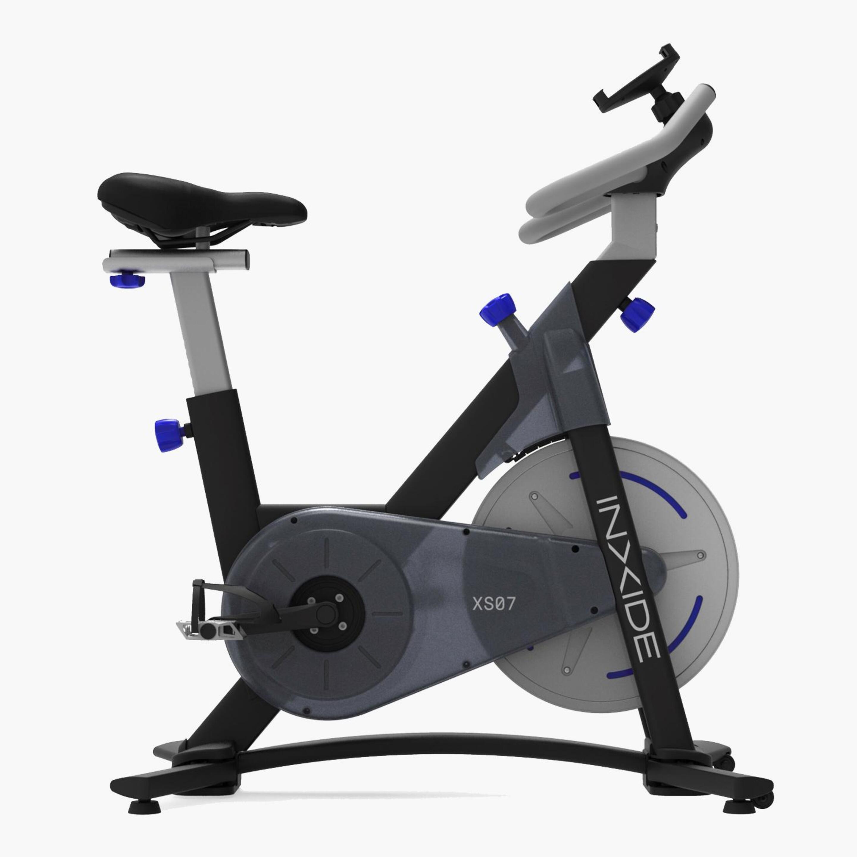 Bicicleta Spinning Inxide Xs07 Magnética - negro - Bicicleta Indoor Spinning 16kg