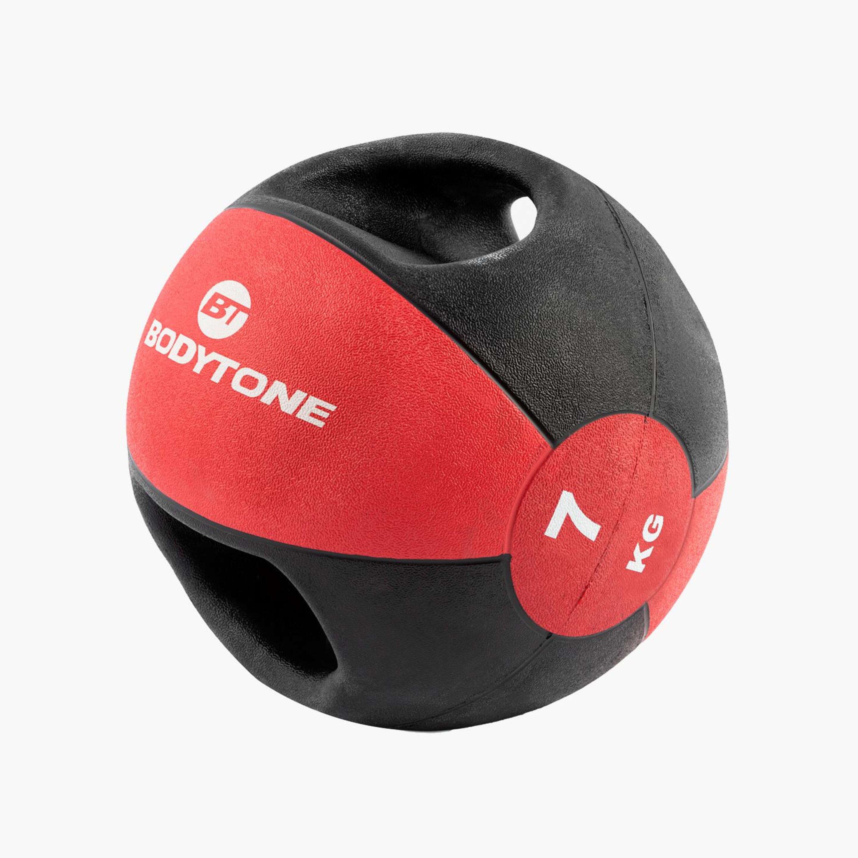Balón Medicinal 7kg Bodytone - Negro - Balón Fitness  MKP