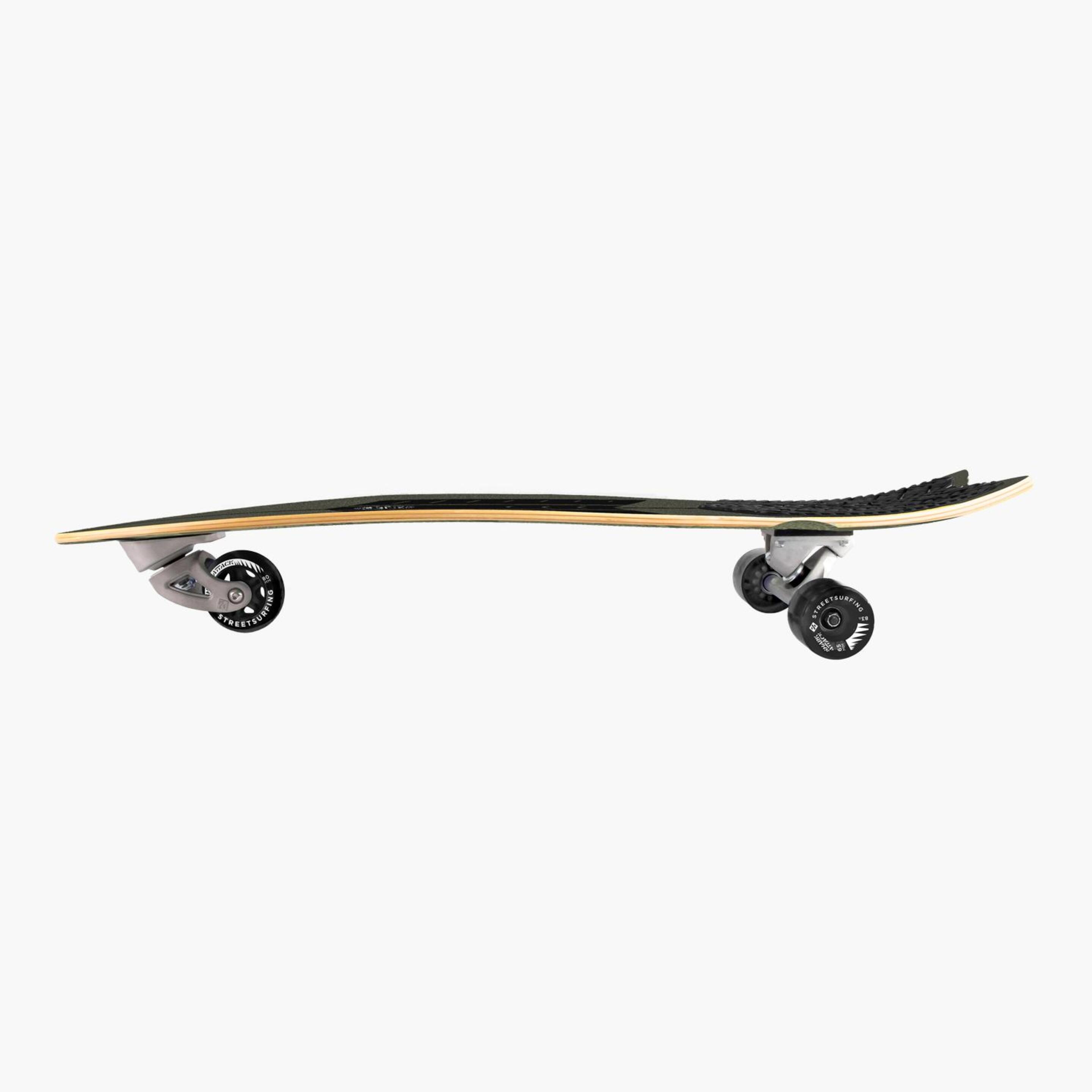 White Striker Tabla Monopatin Surfskate 36´´