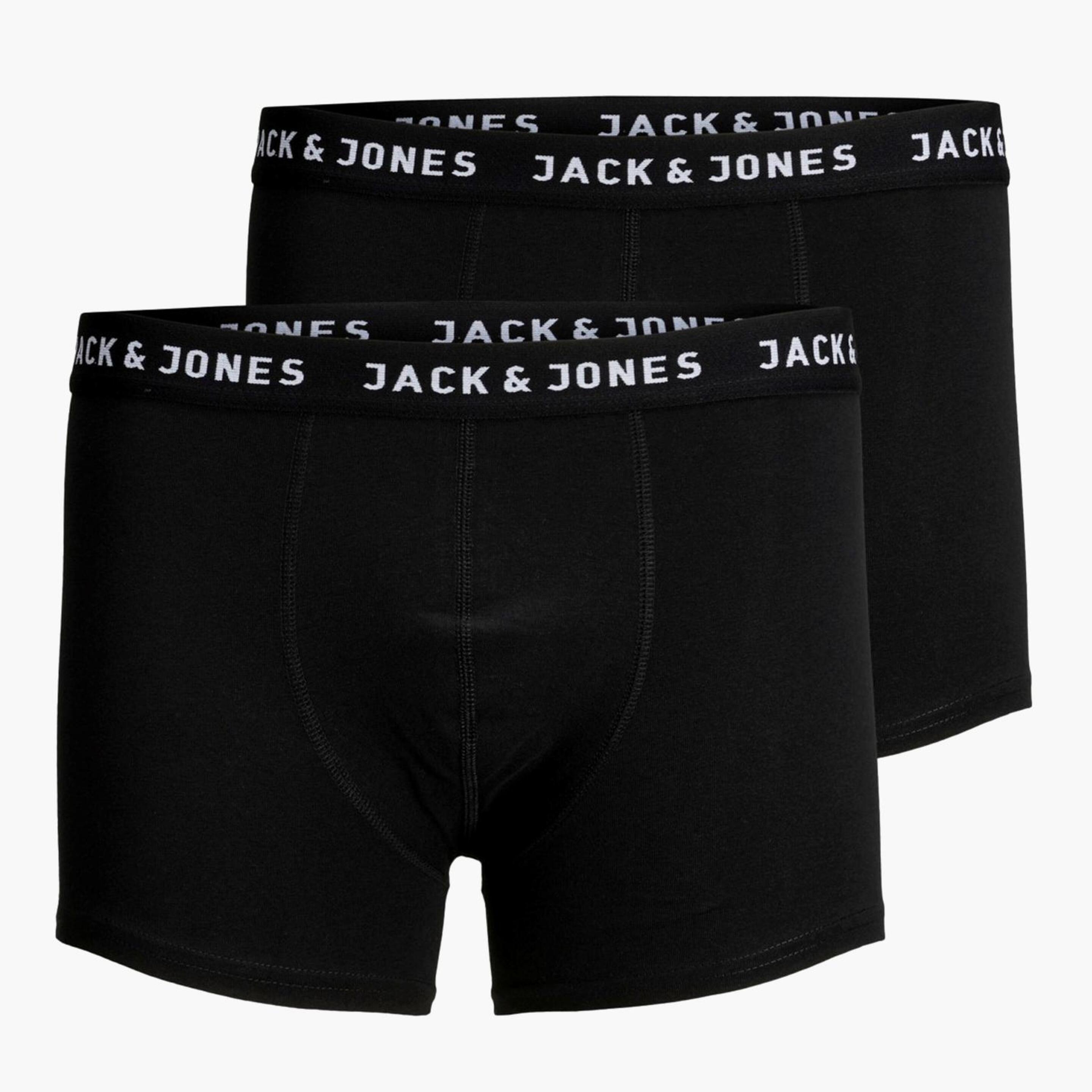 Jack&jones Trunk - negro - Calzoncillos Bóxer