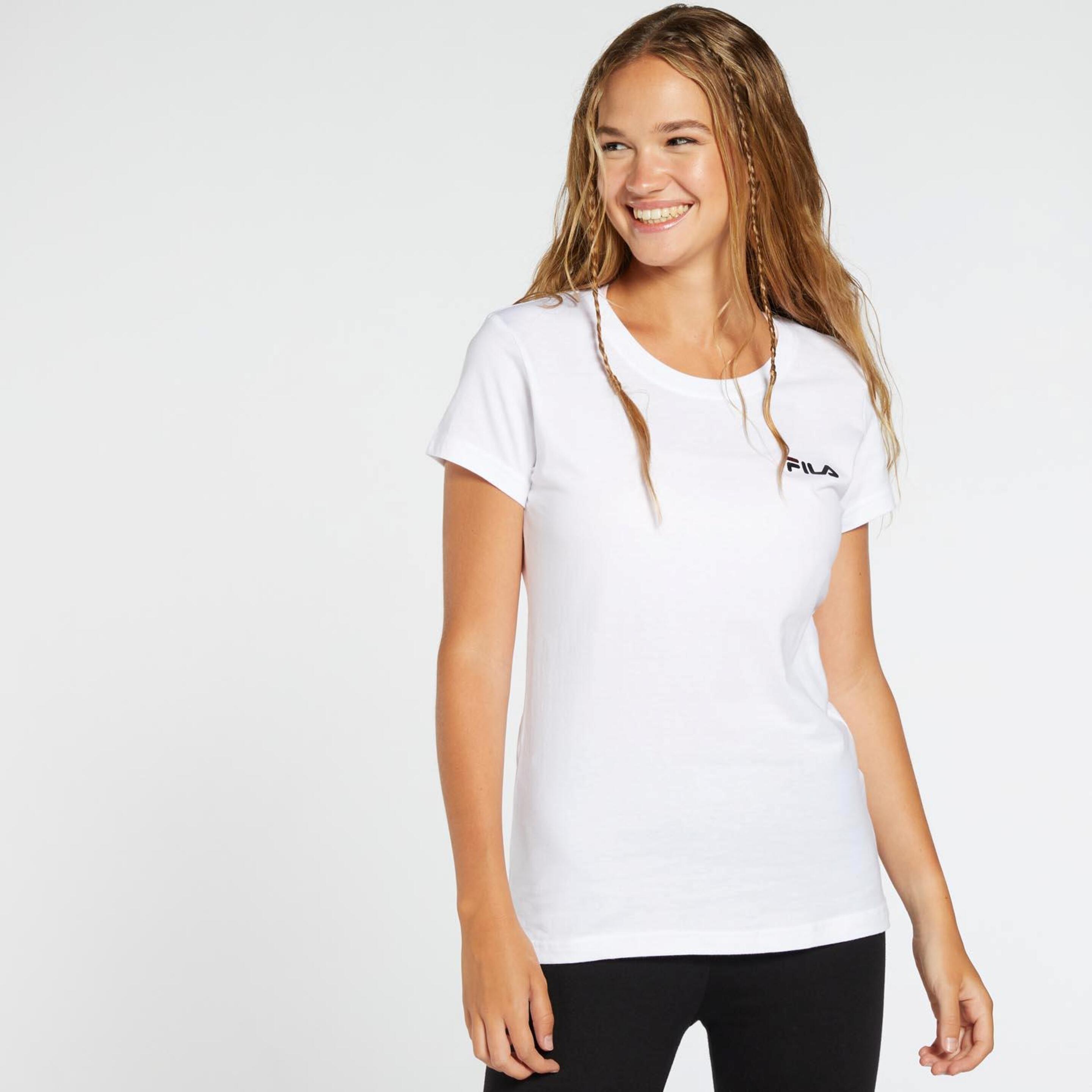 Fila Cecilia - blanco - Camiseta Mujer
