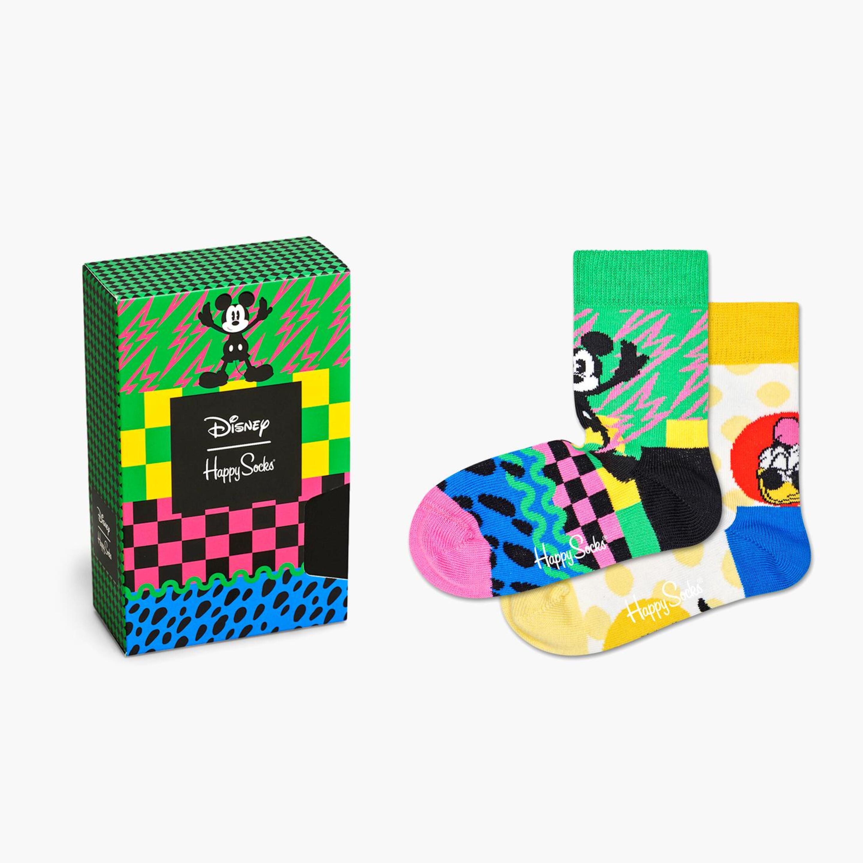 Meias Compridas Happy Socks - Multicor - Pack 2 - Bebé | Sport Zone