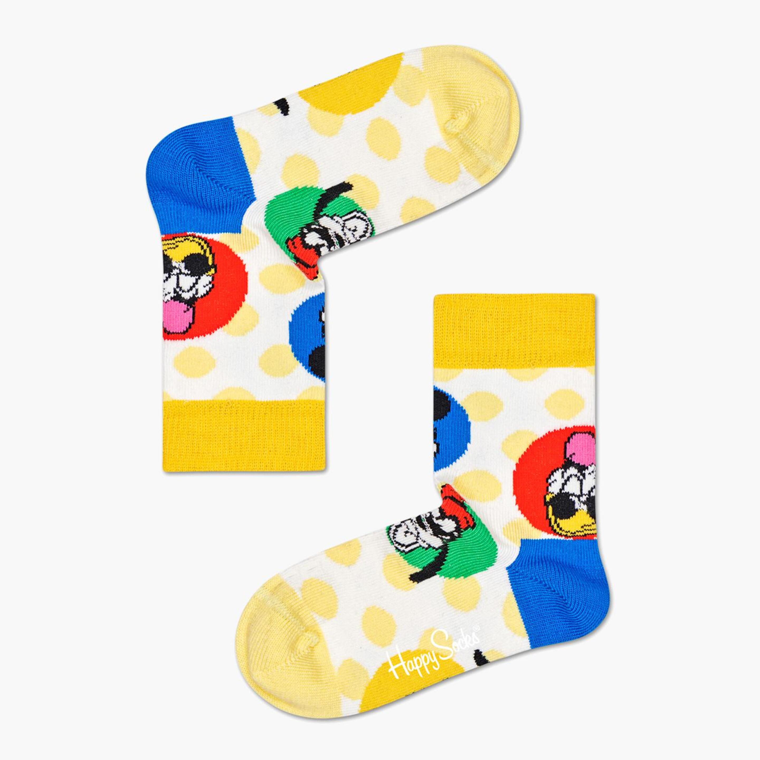 Meias Compridas Happy Socks - Multicor - Pack 2 - Bebé | Sport Zone