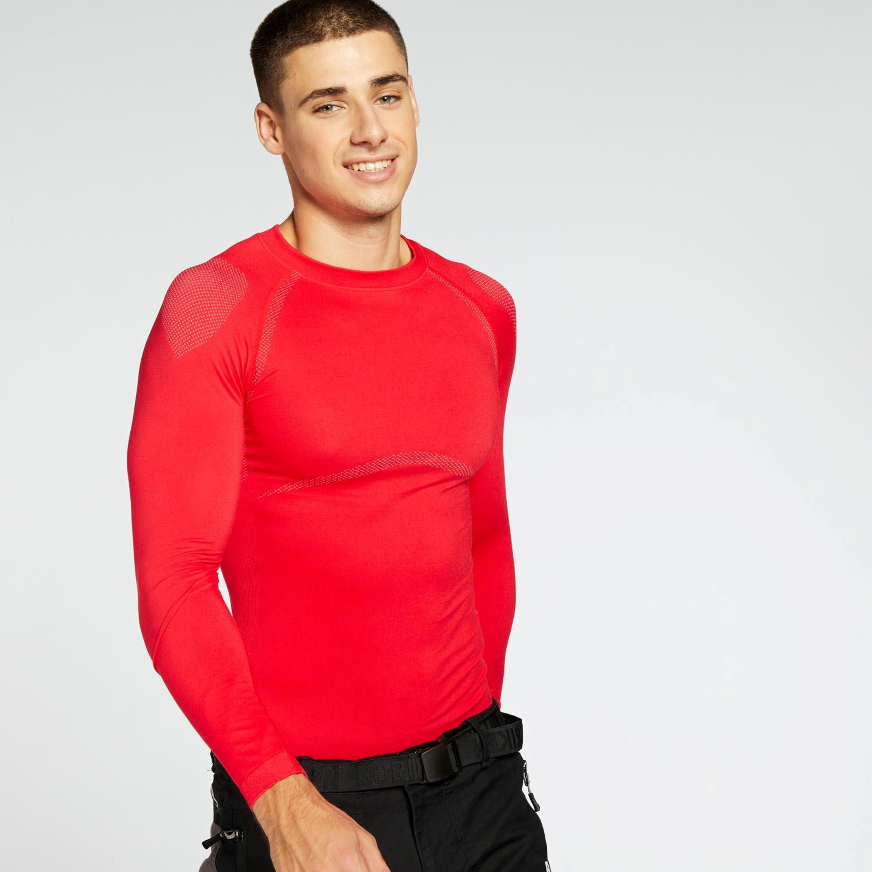 Camiseta Interior Boriken - Rojo - Camiseta Térmica Hombre