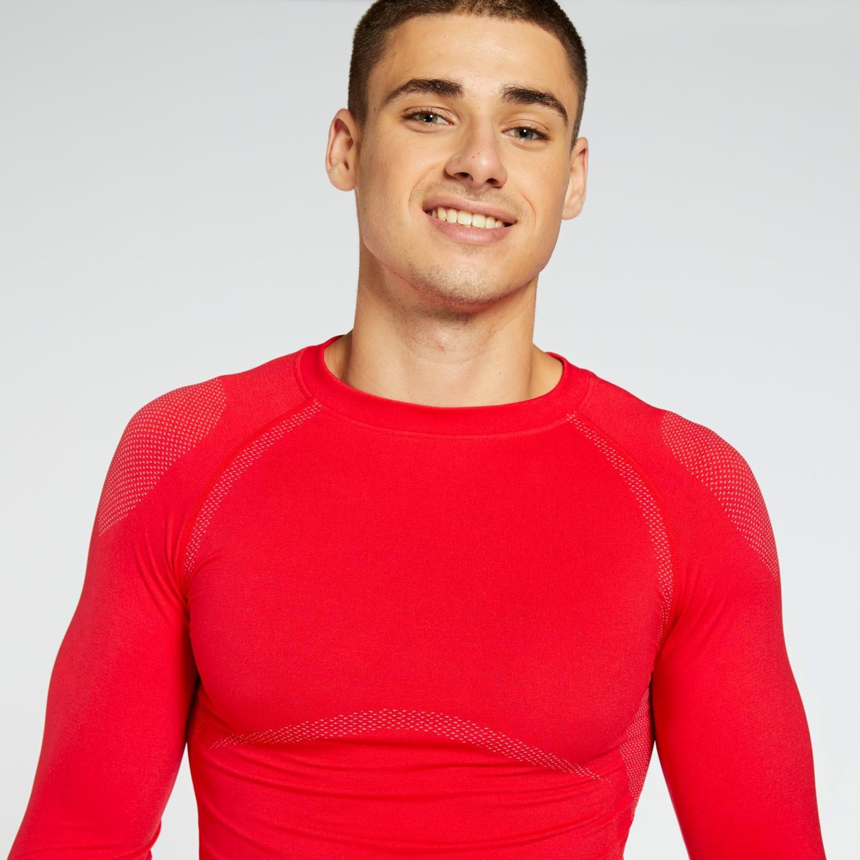 Camiseta Interior Boriken - Rojo - Camiseta Térmica Hombre