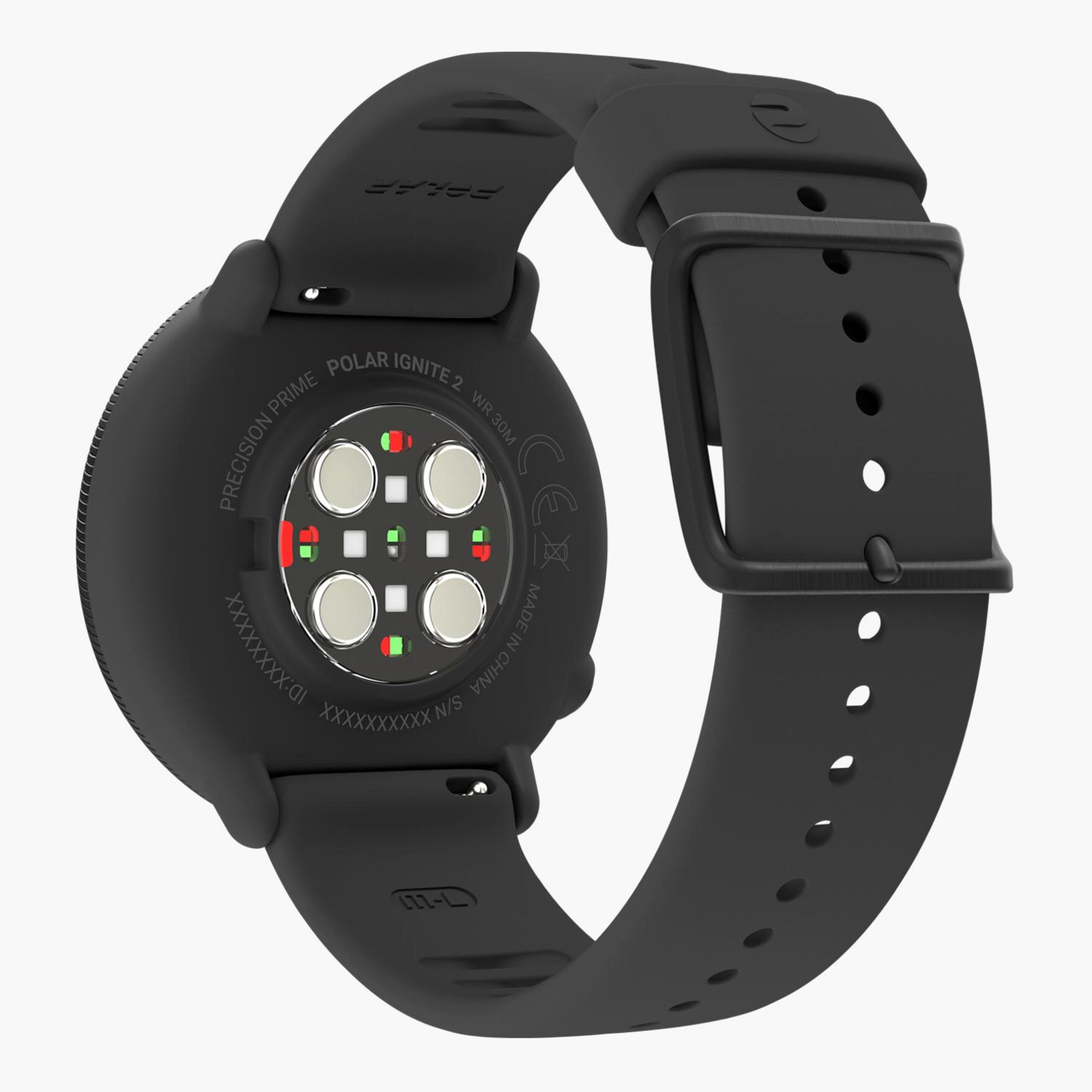 Smartwatch Polar Ignite 2 - Preto - Relógio Desportivo | Sport Zone