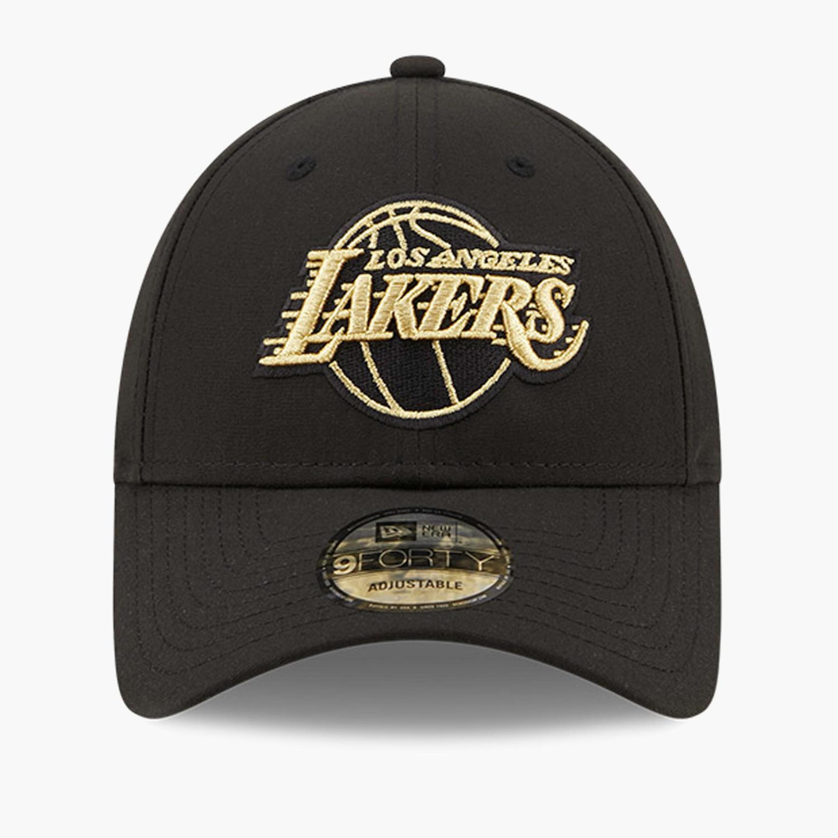 New Era Black And Gold 9forty Los Angeles Lakers