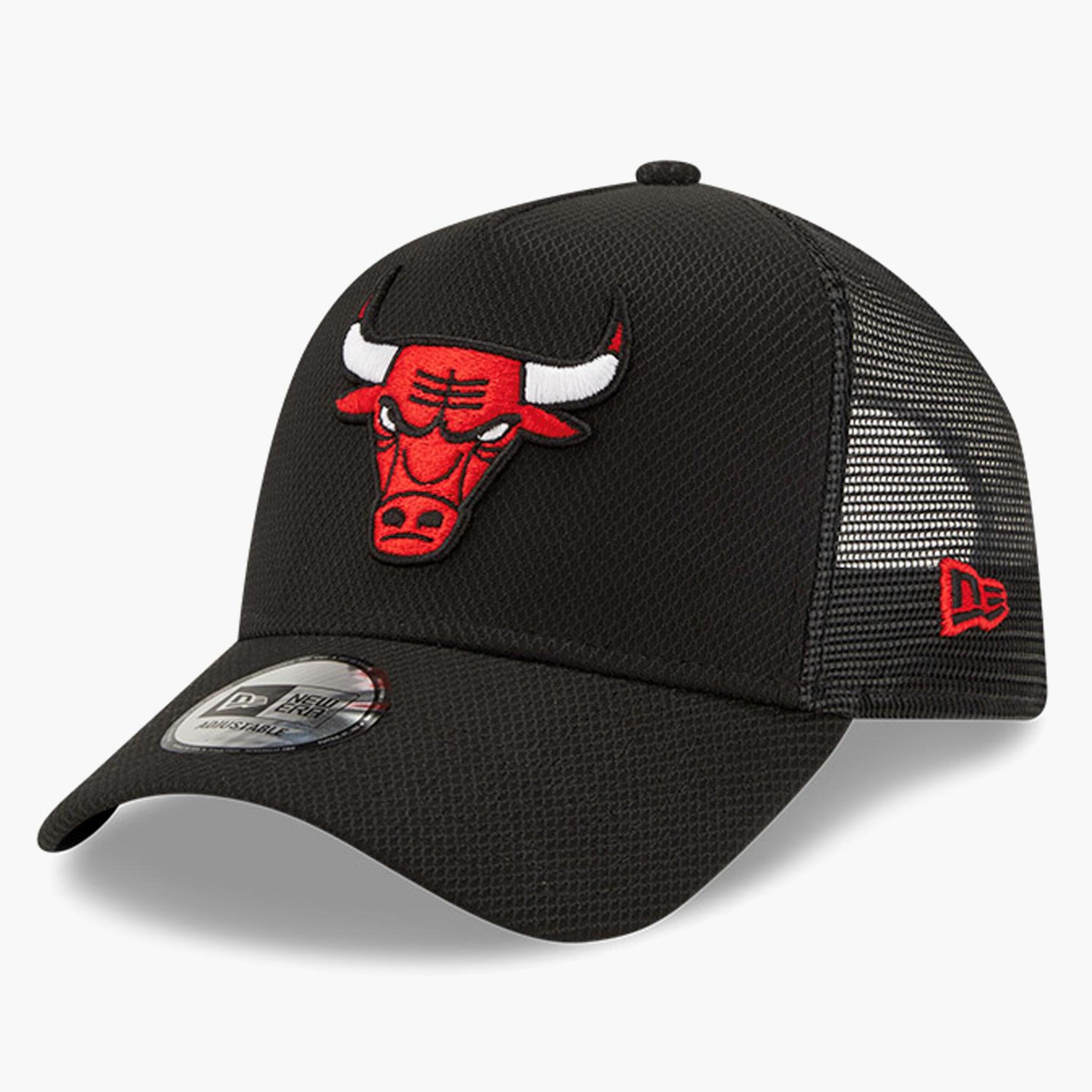 New Era Nba Black Base Trucker Chicago Bulls