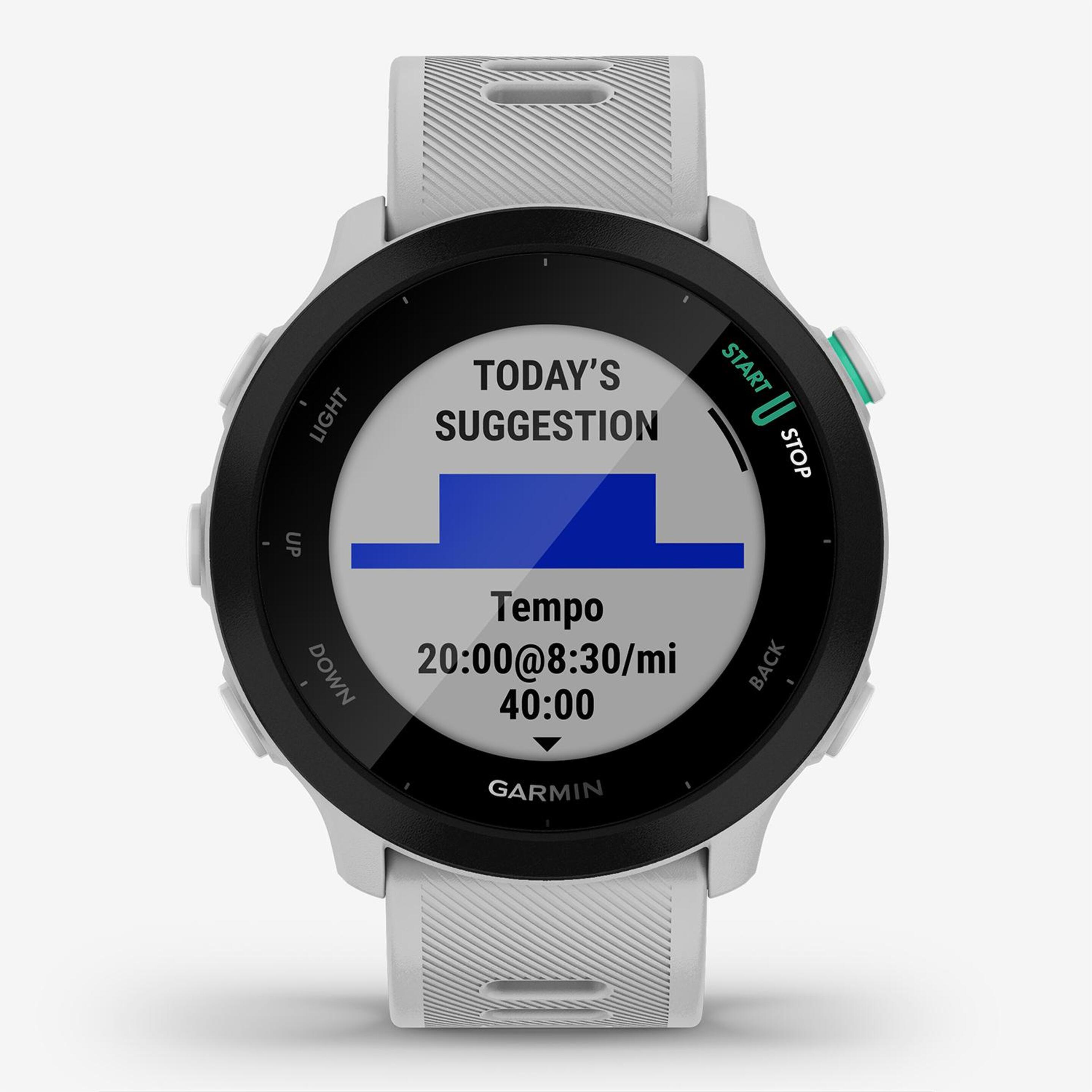 Smartwatch Garmin Forerunner 55 - blanco - 