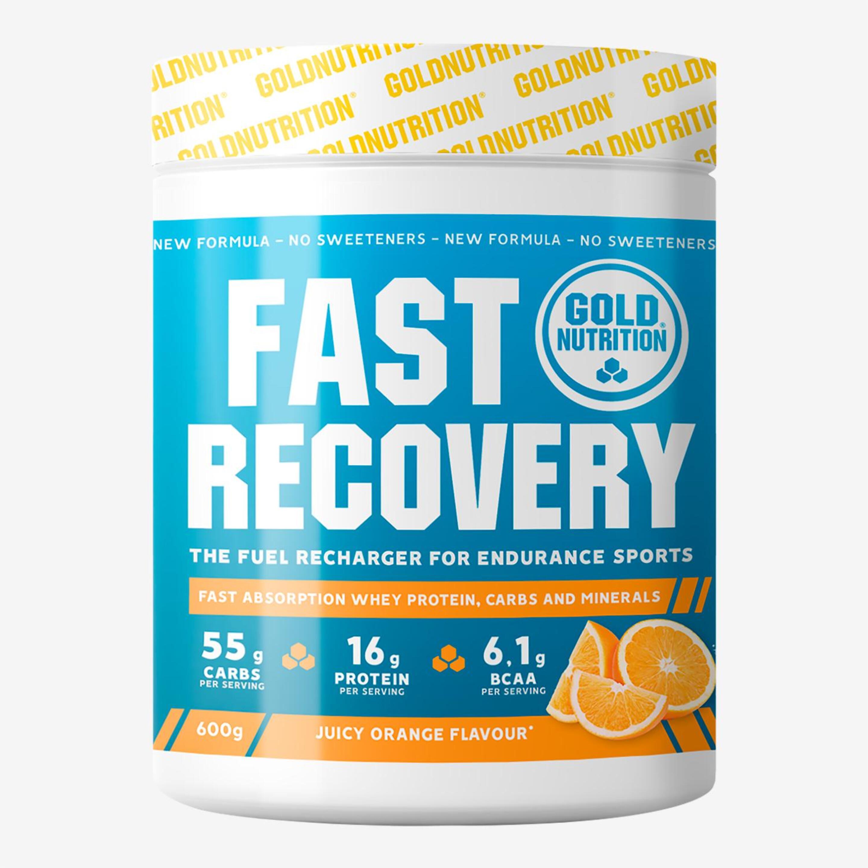 Gold Nutrition Fast Recovery - Único - Batido Laranja 600g | Sport Zone