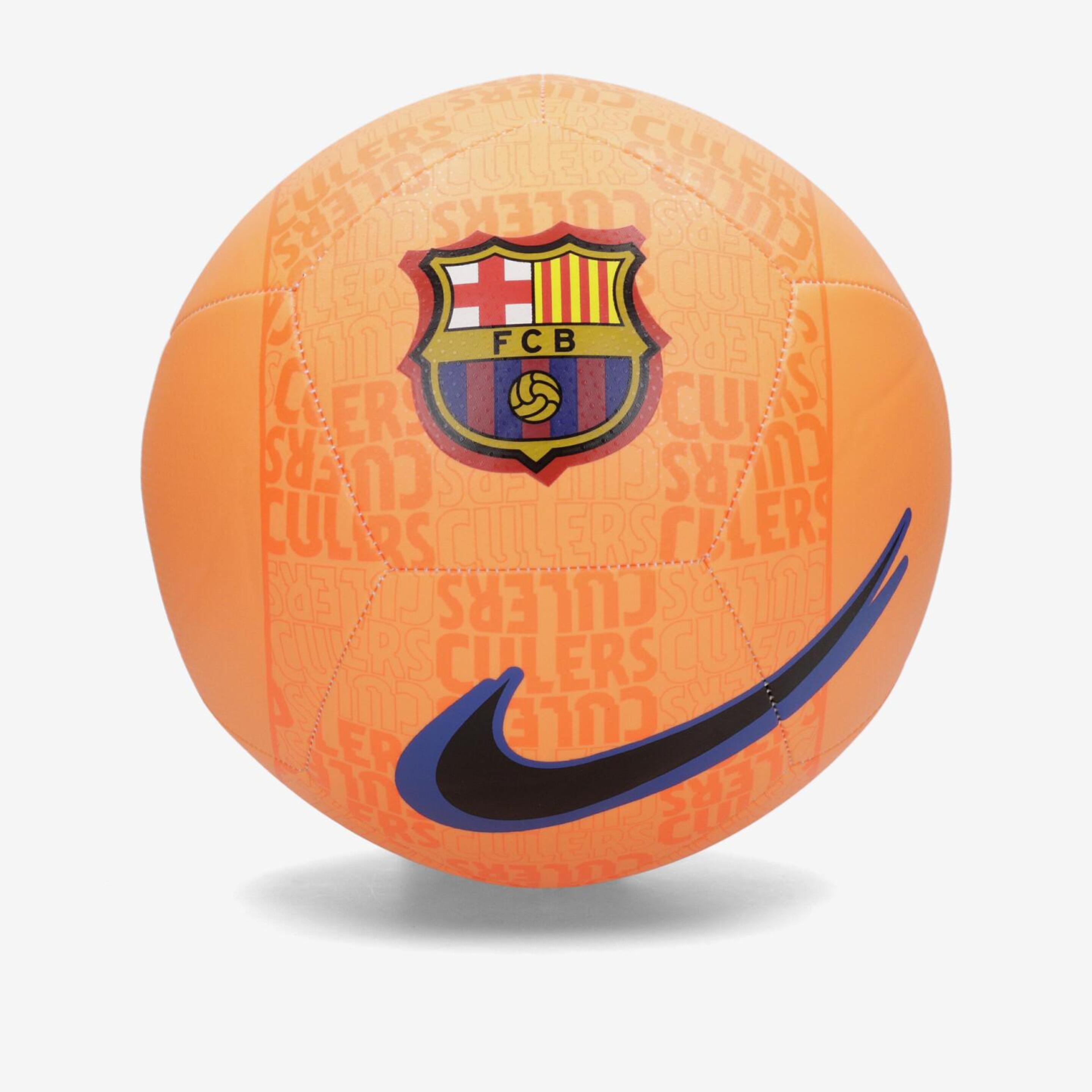 Balón FC Barcelona - Naranja - Balón Fútbol
