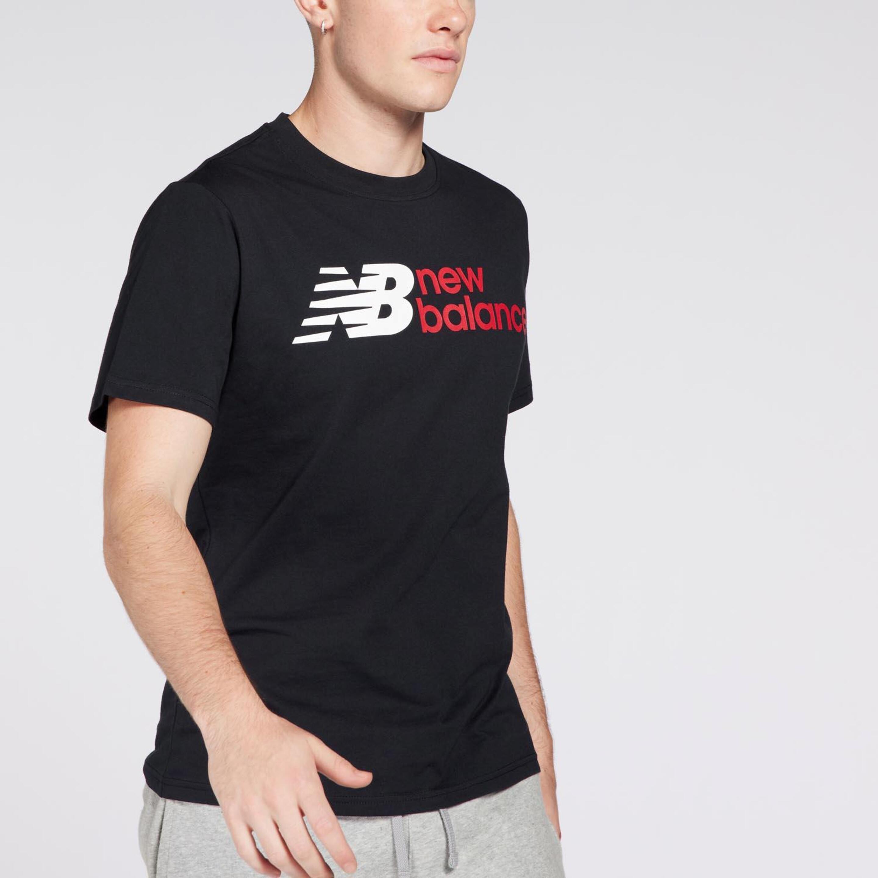 New Balance Old School - Preto - T-shirt Homem | Sport Zone