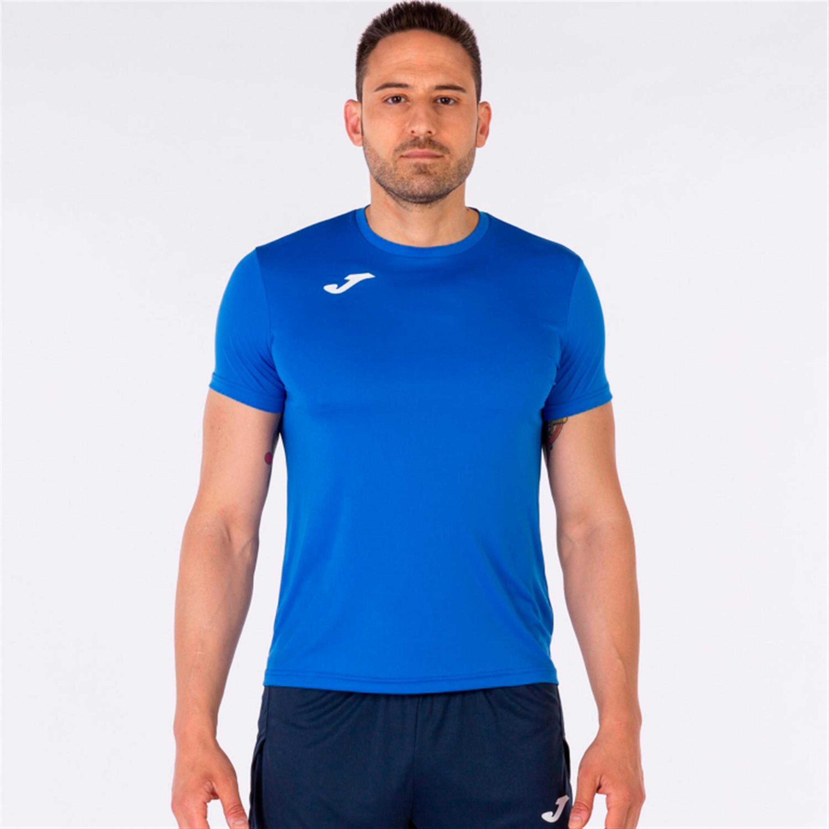 Joma Record II - Azul - Camiseta Running Hombre  MKP