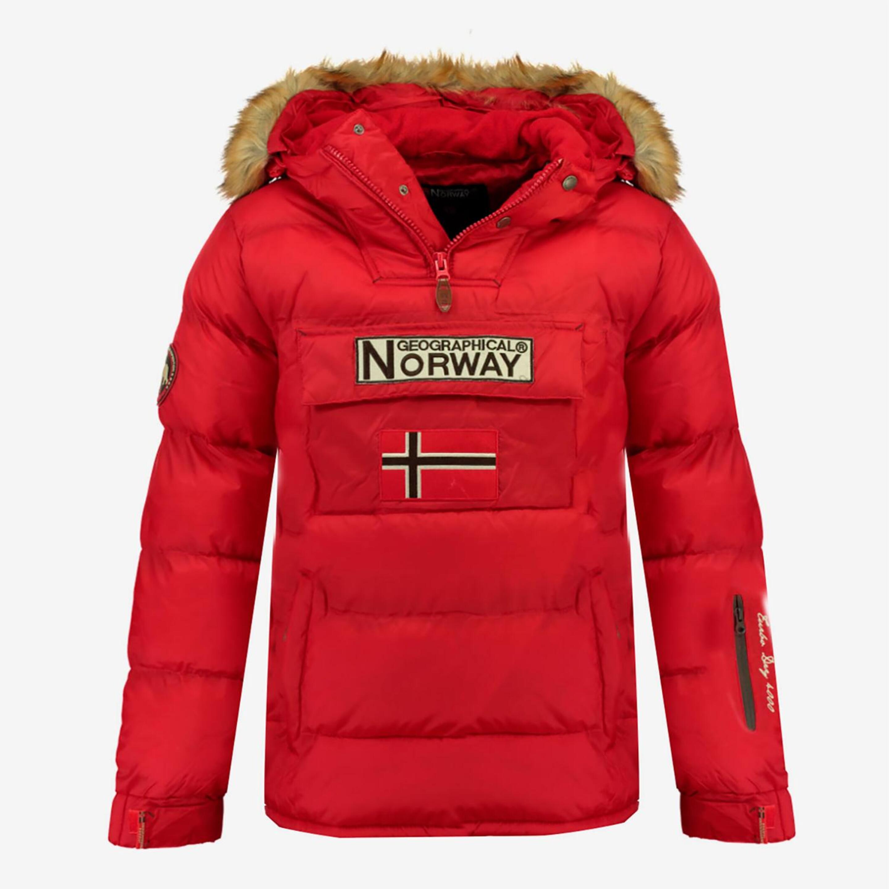 Geographical Norway Boker - rojo - Anorak Chico