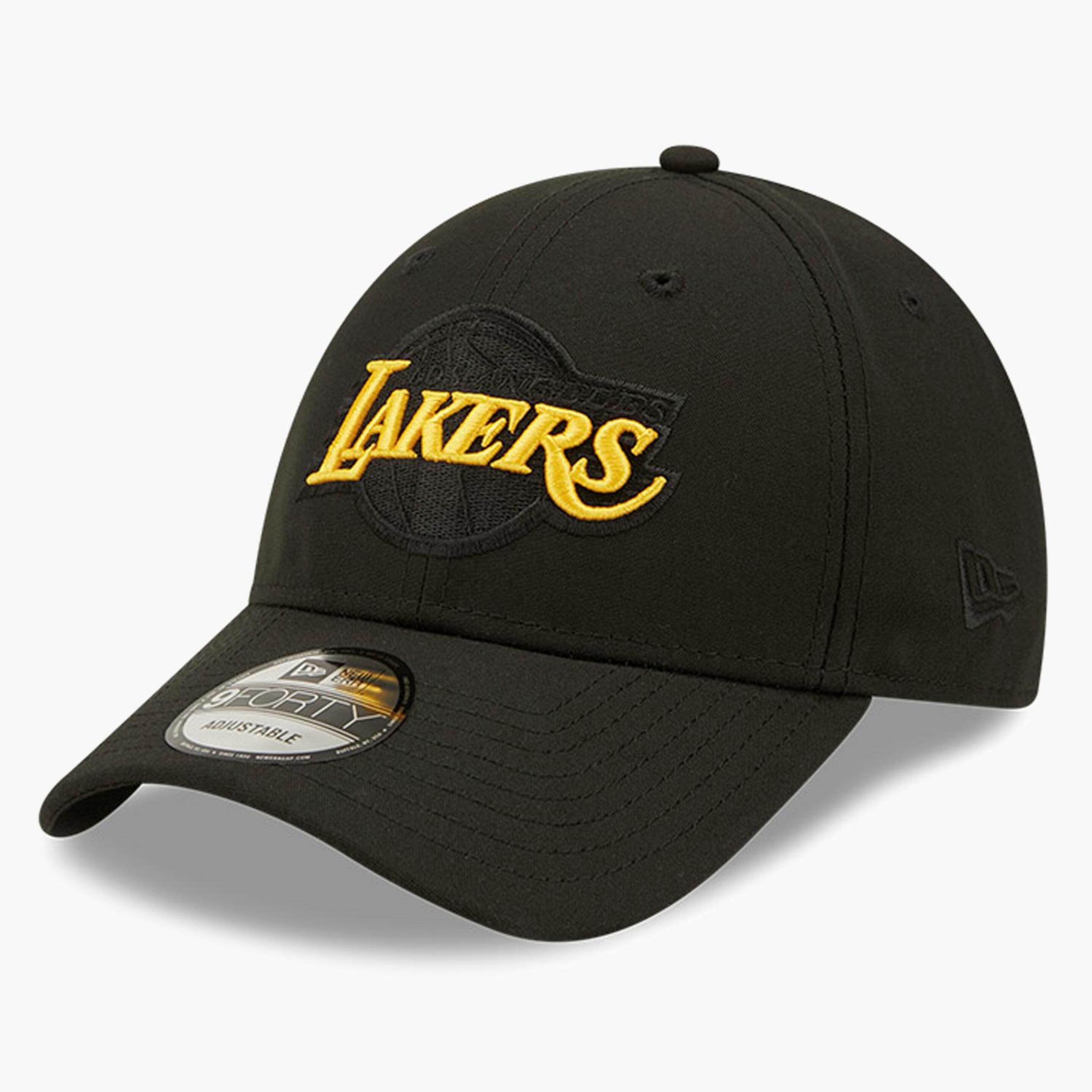 New Era Black Base Snap 9forty Los Angeles Lakers