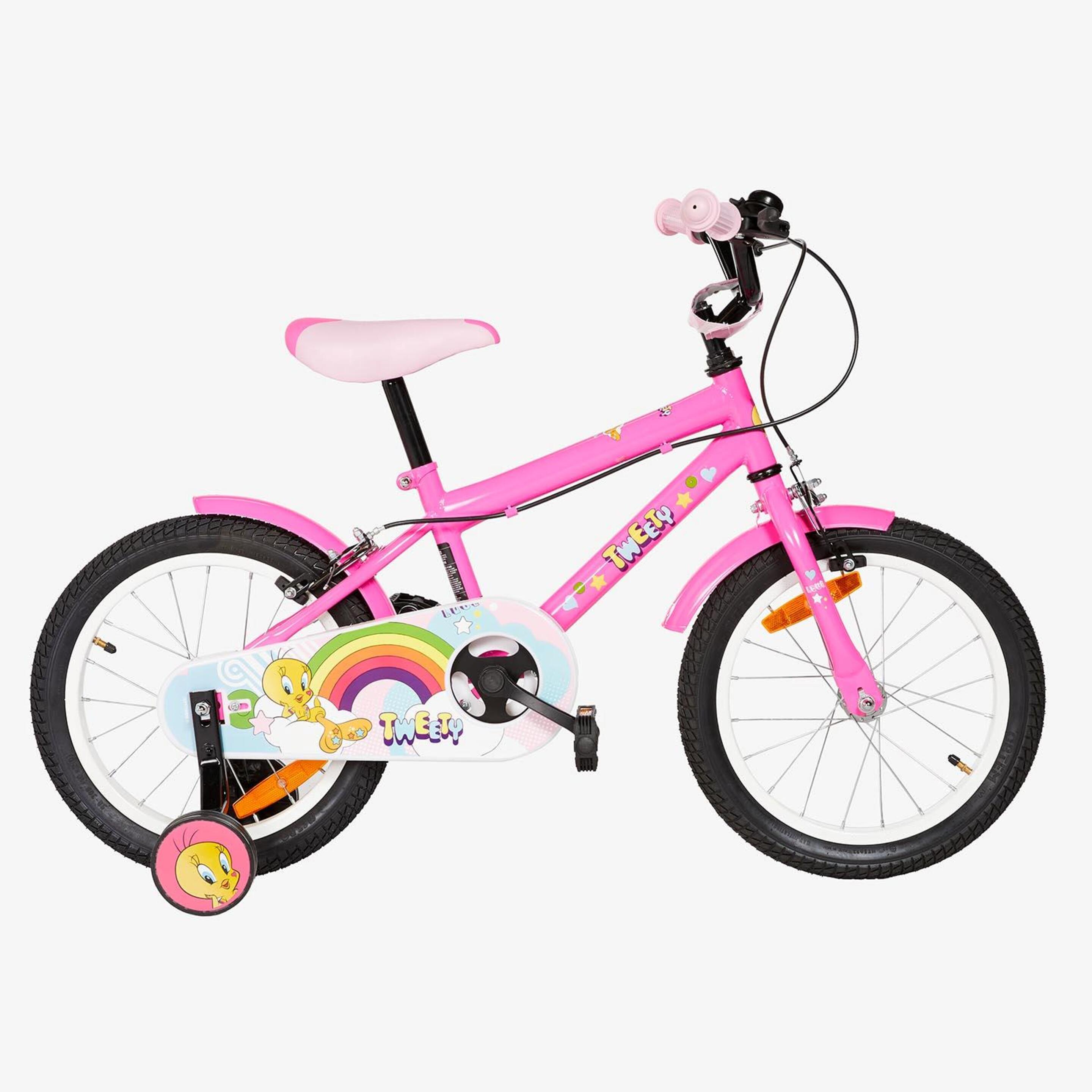 Bicicleta Looney Tunes - rosa - Bicicleta 16" Criança