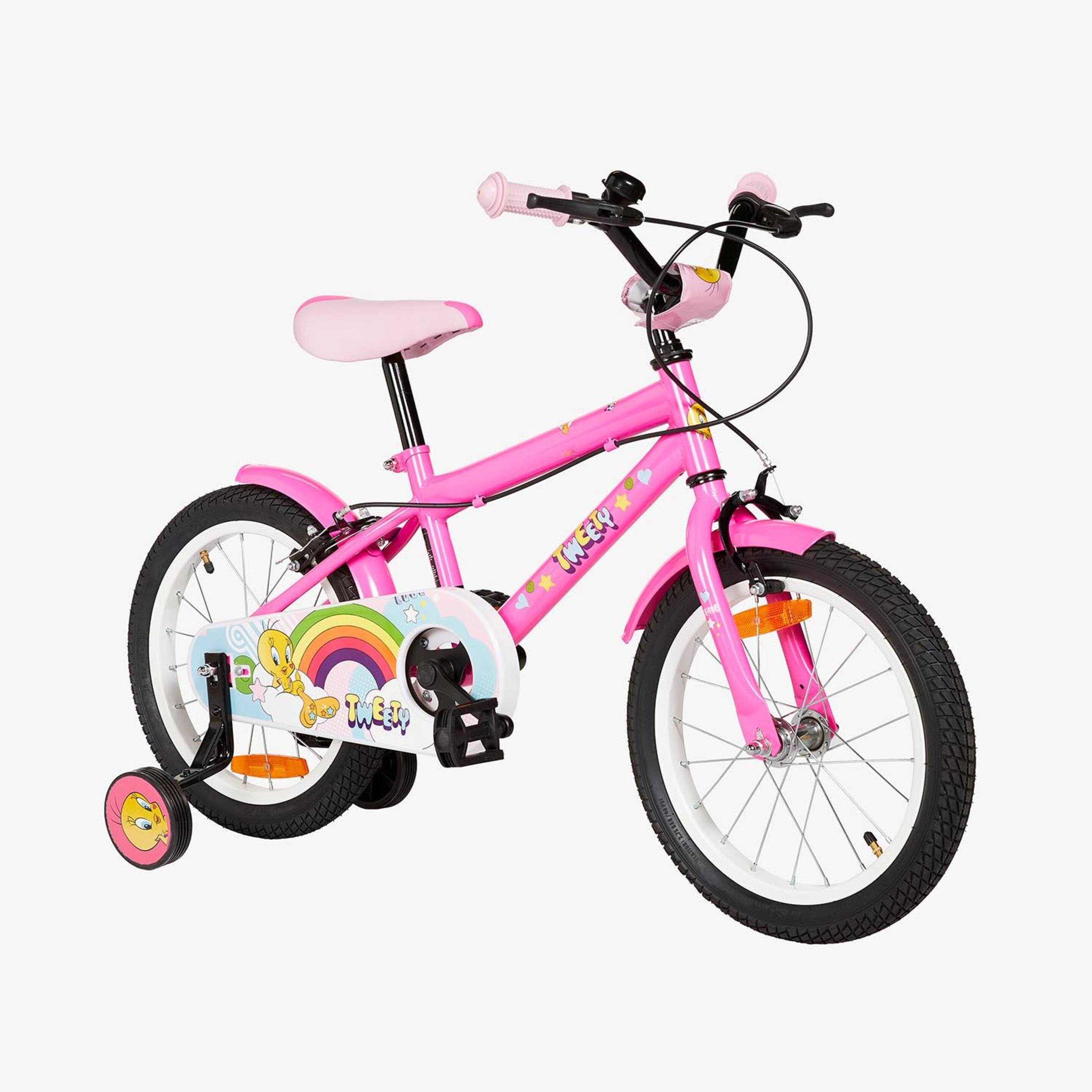Bicicleta Piolín 16" - Rosa - Bicicleta Niños Warner