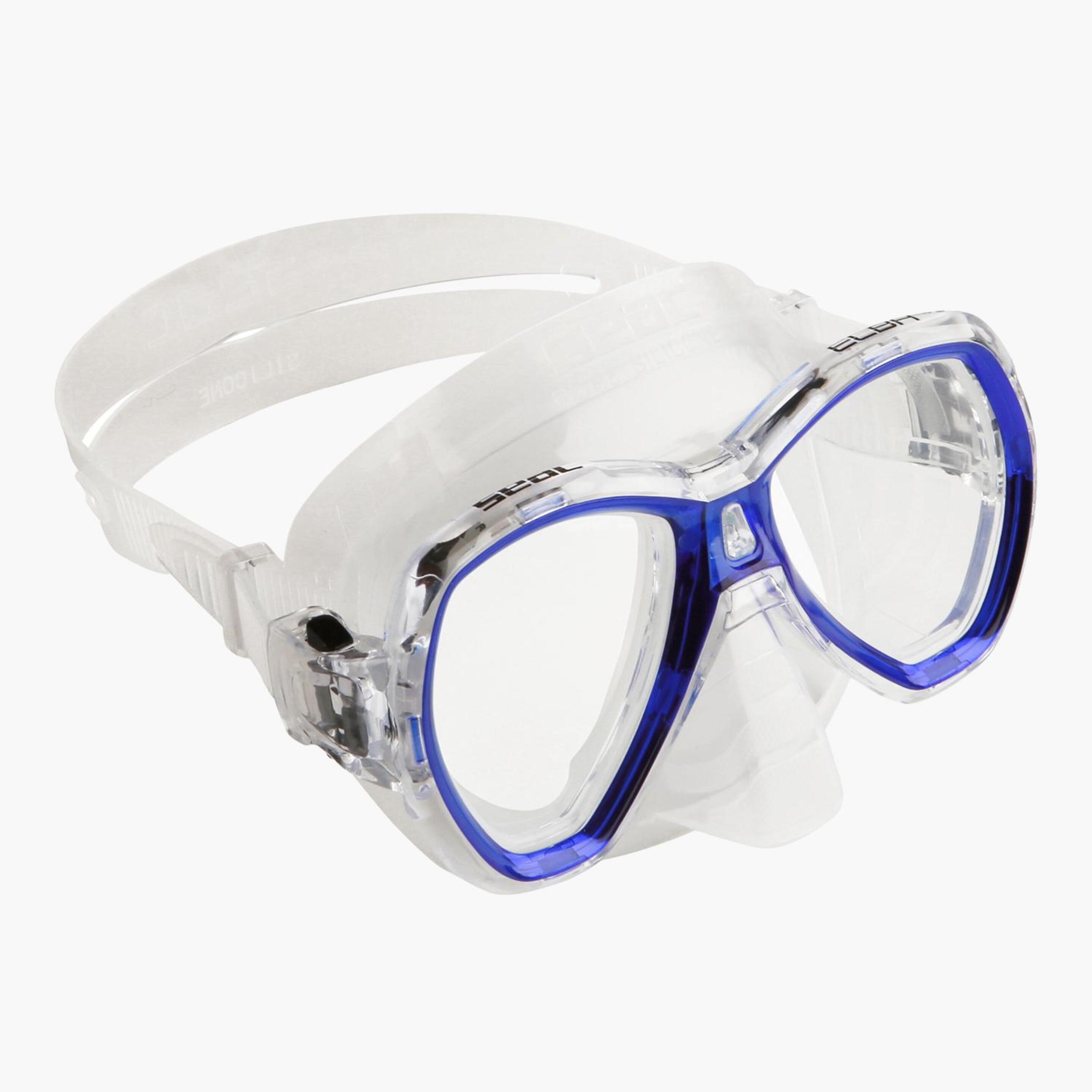 Gafas Buceo Seac - Azul - Máscara Snorkel