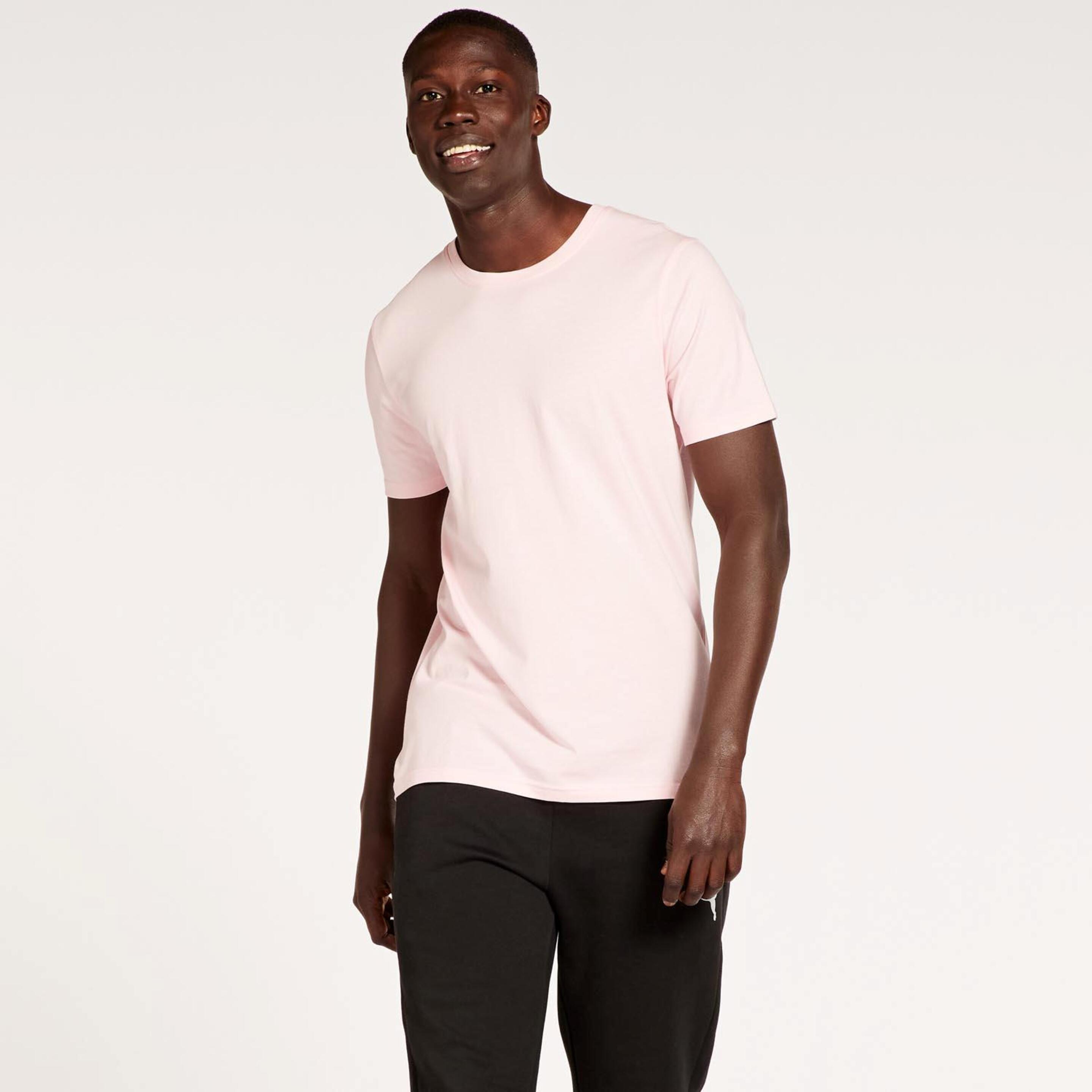 Up Basic - Rosa - Camiseta Hombre