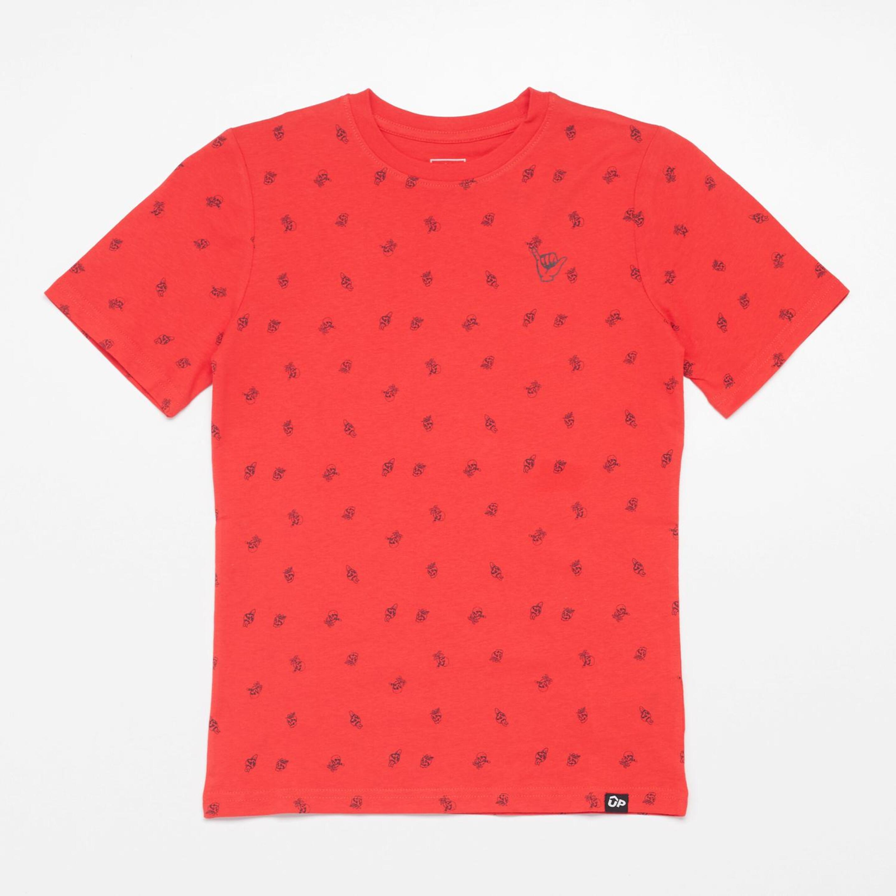 Up Basic - Vermelho - T-shirt Rapaz | Sport Zone
