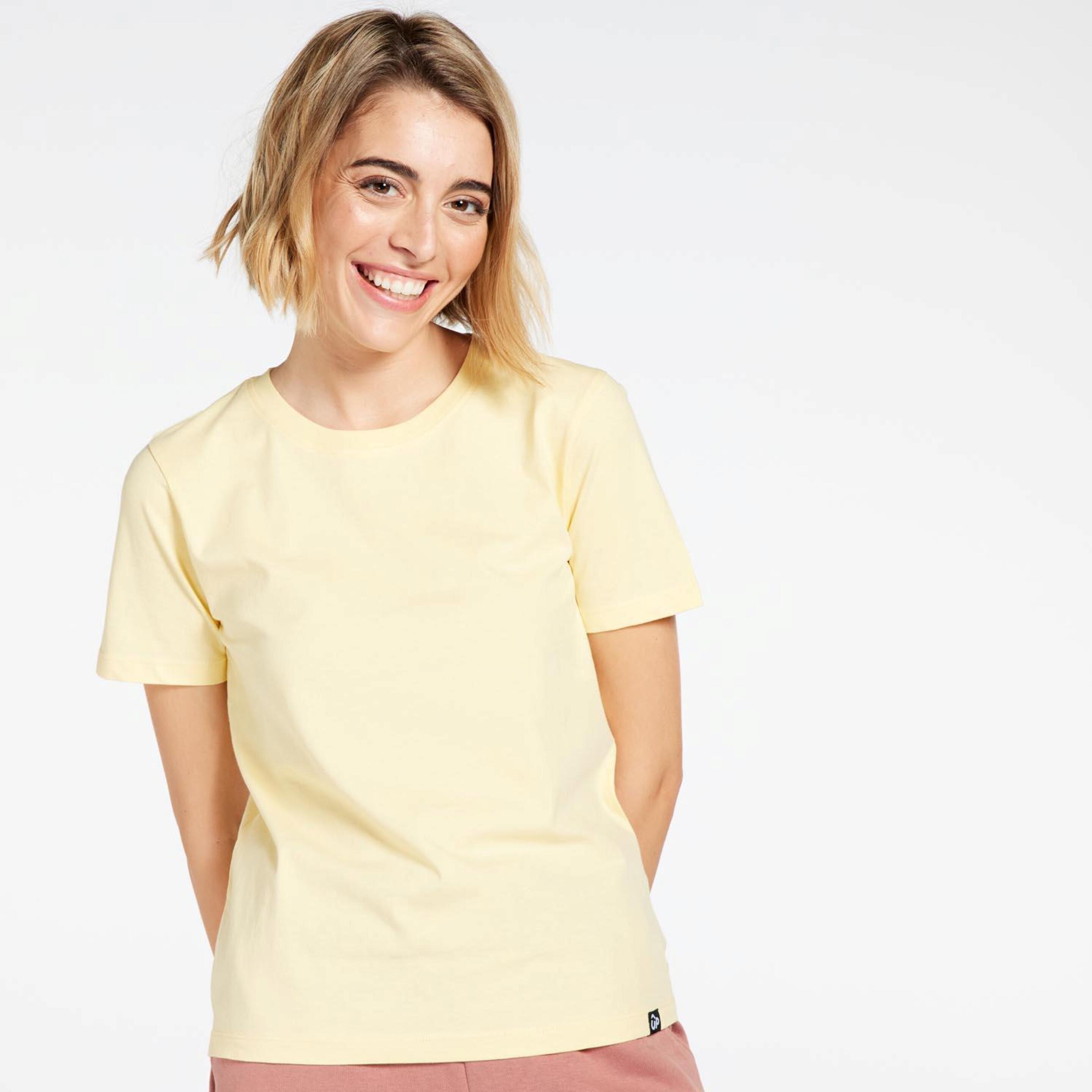 Up Basic - Amarillo - Camiseta Mujer