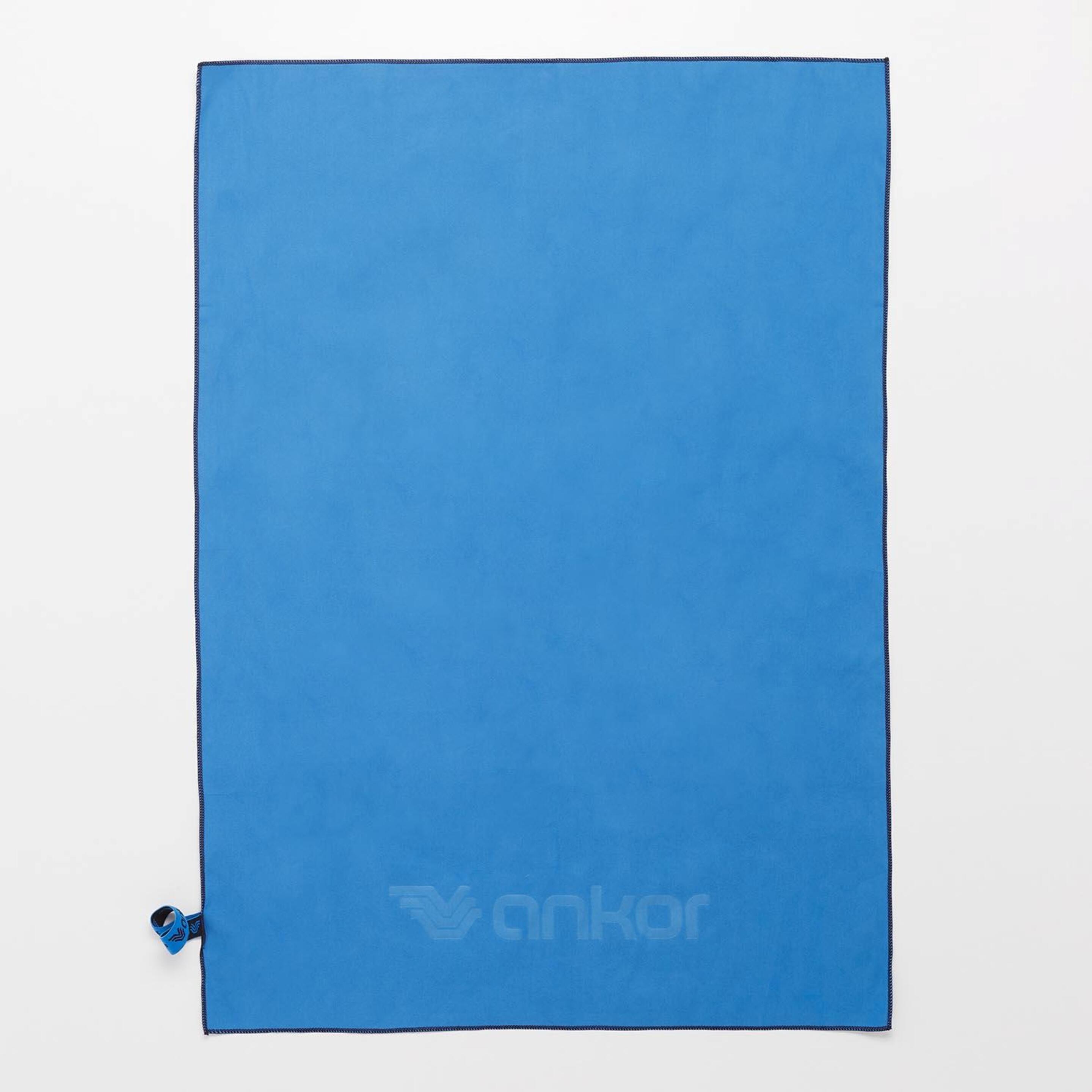 Toalha Microfibra Ankor - azul - Toalha Natação 65x90 cm