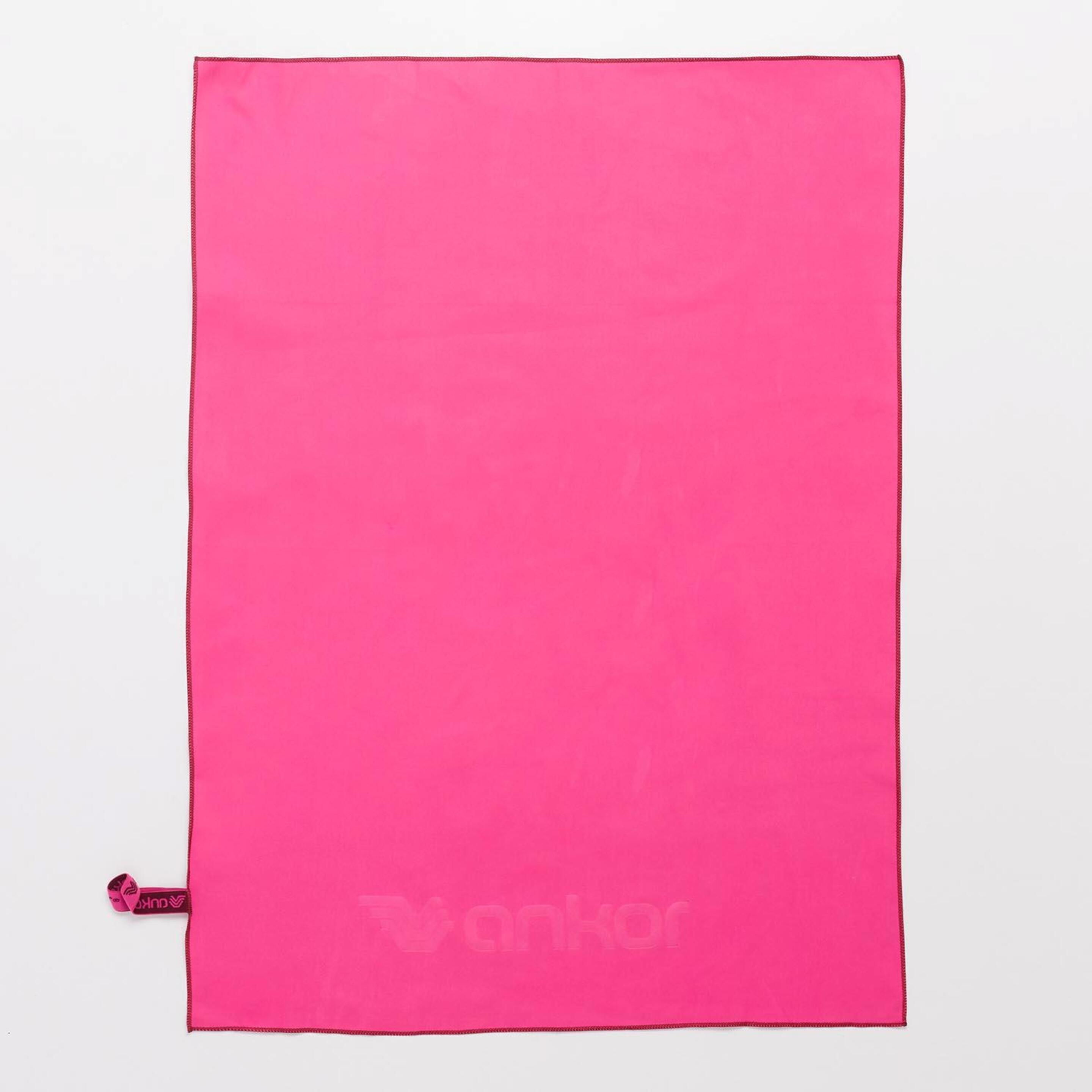 Toalha Microfibra Ankor - rosa - Toalha Natação 65x90 cm