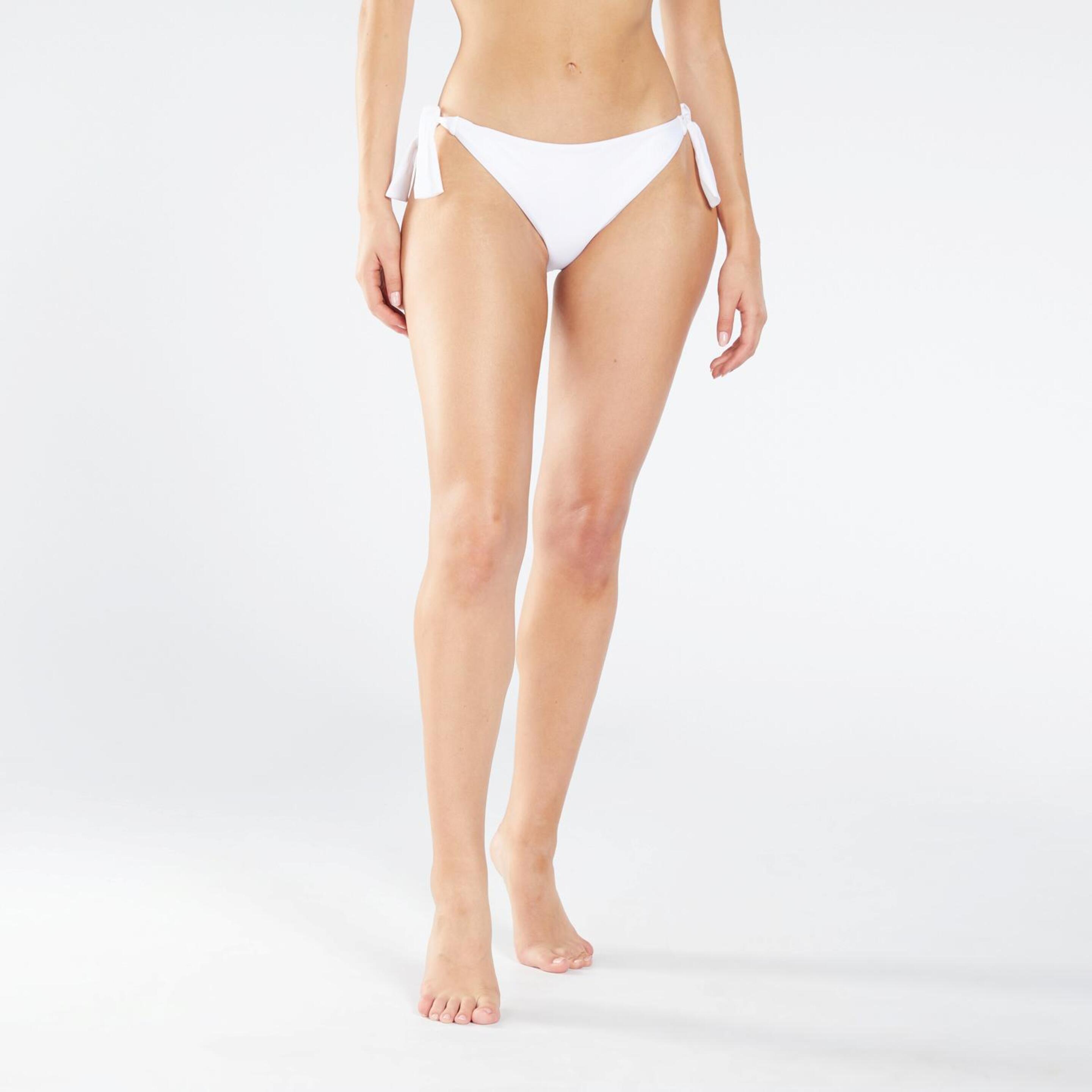 Braga Bikini Nudos Up - Blanco - Parte De Abajo