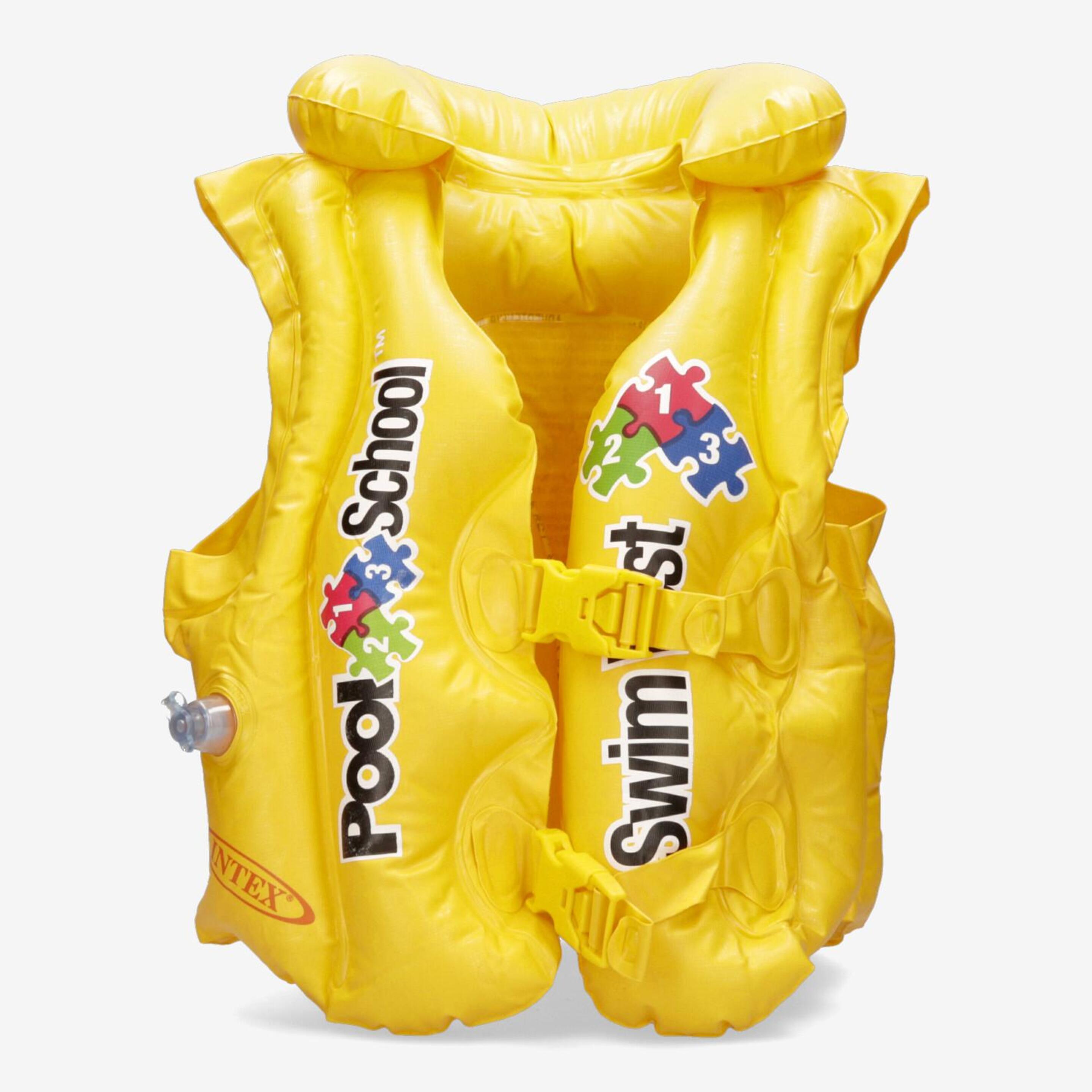 Colete Salva-vidas Intex - amarillo - Colete 3-6 Anos