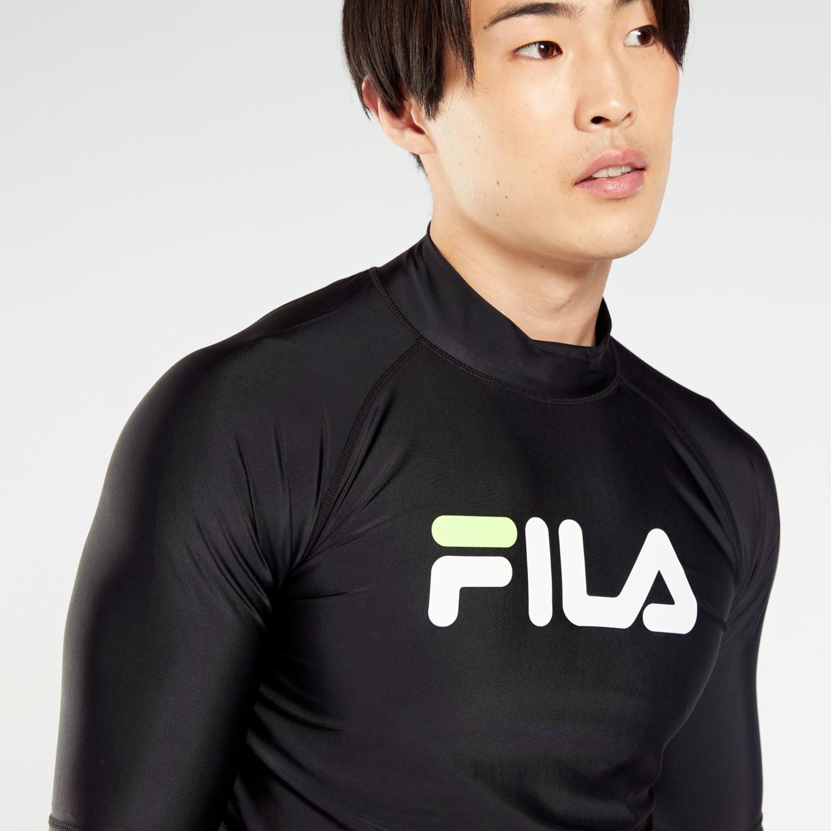 Fila Surf - Negro - Camiseta Surf Hombre
