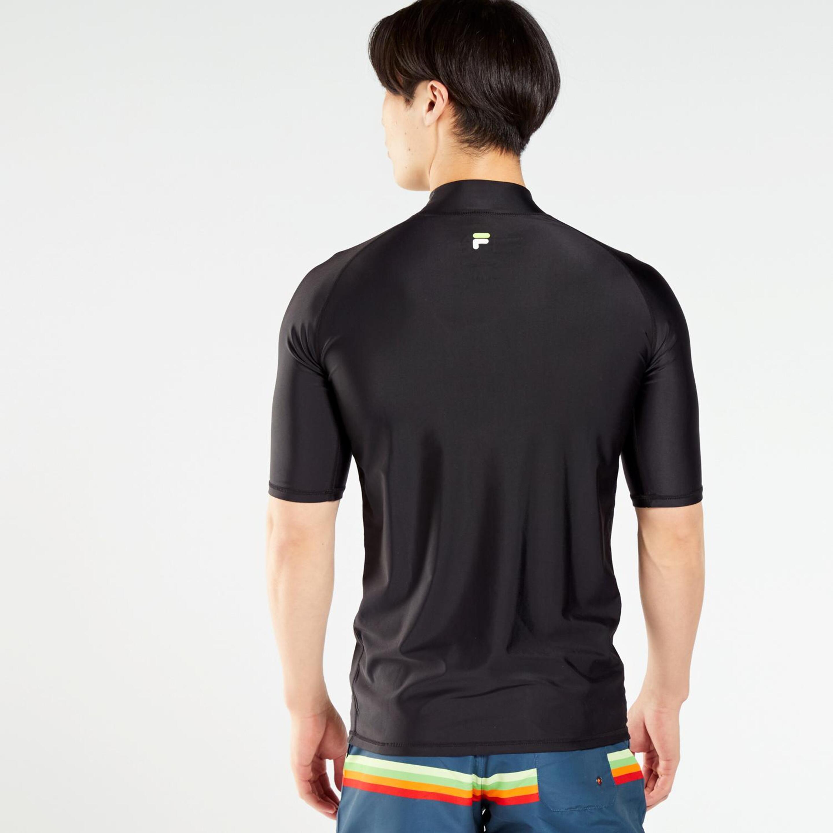 Fila Surf - Negro - Camiseta Surf Hombre