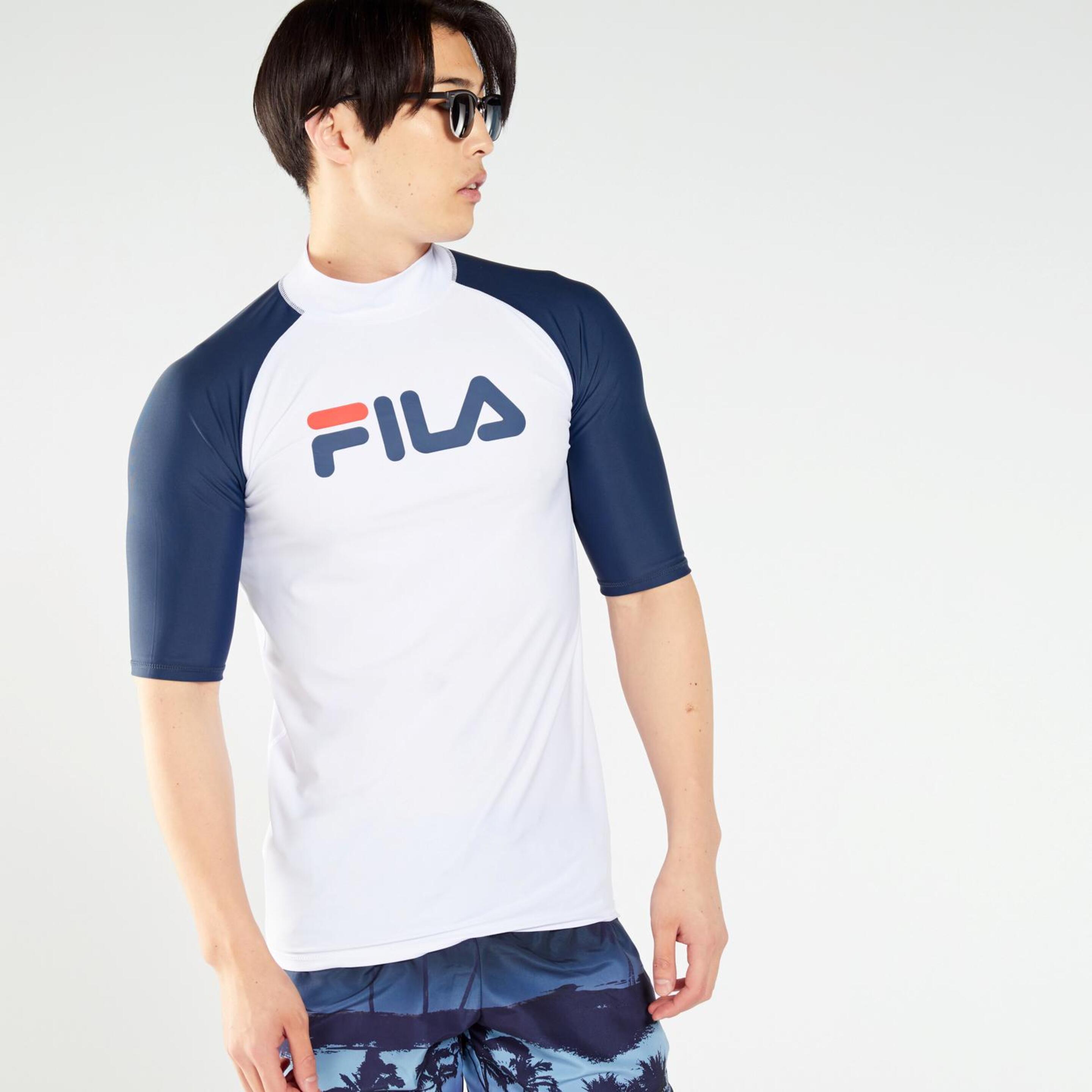 T-shirt Fila - blanco - T-shirt Homem