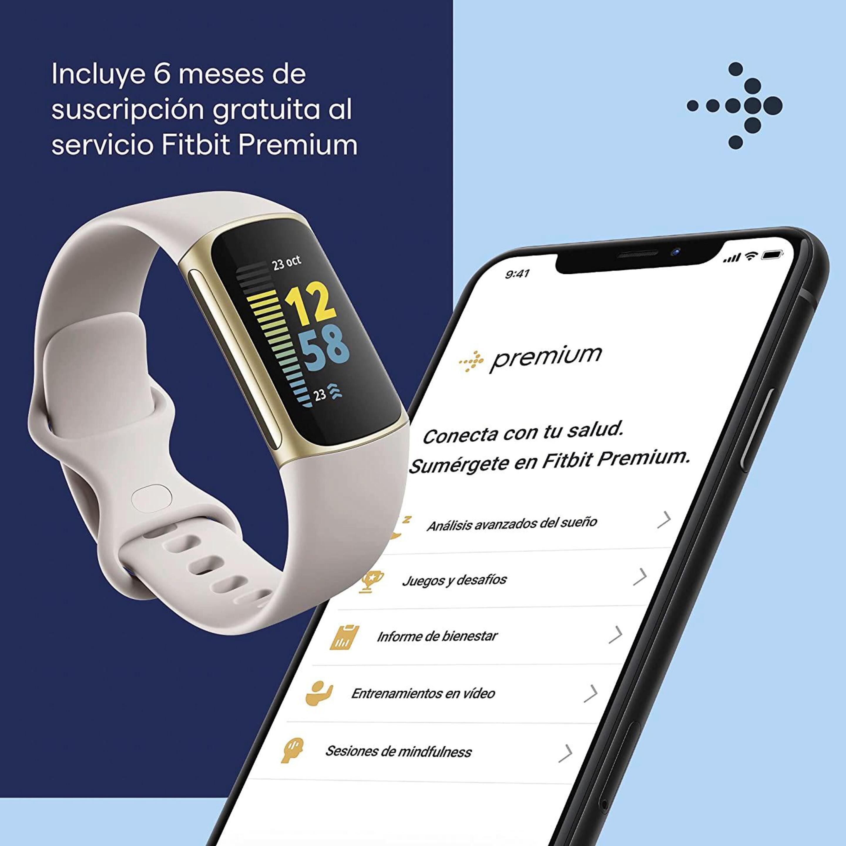 Fitbit Charge 5 - Beige - Pulsera Actividad  MKP