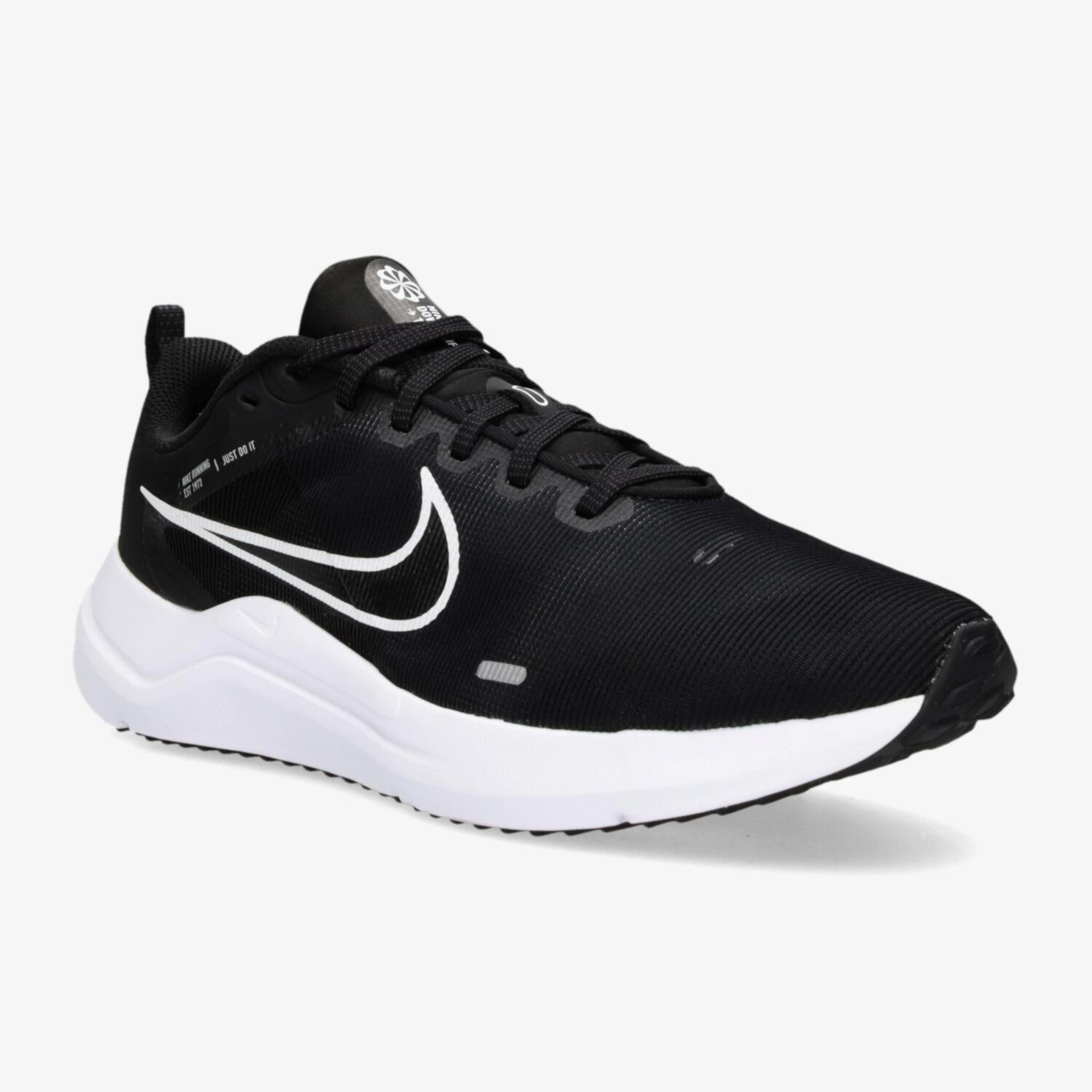 Nike Downshifter 12 - Negro - Zapatillas Running Hombre