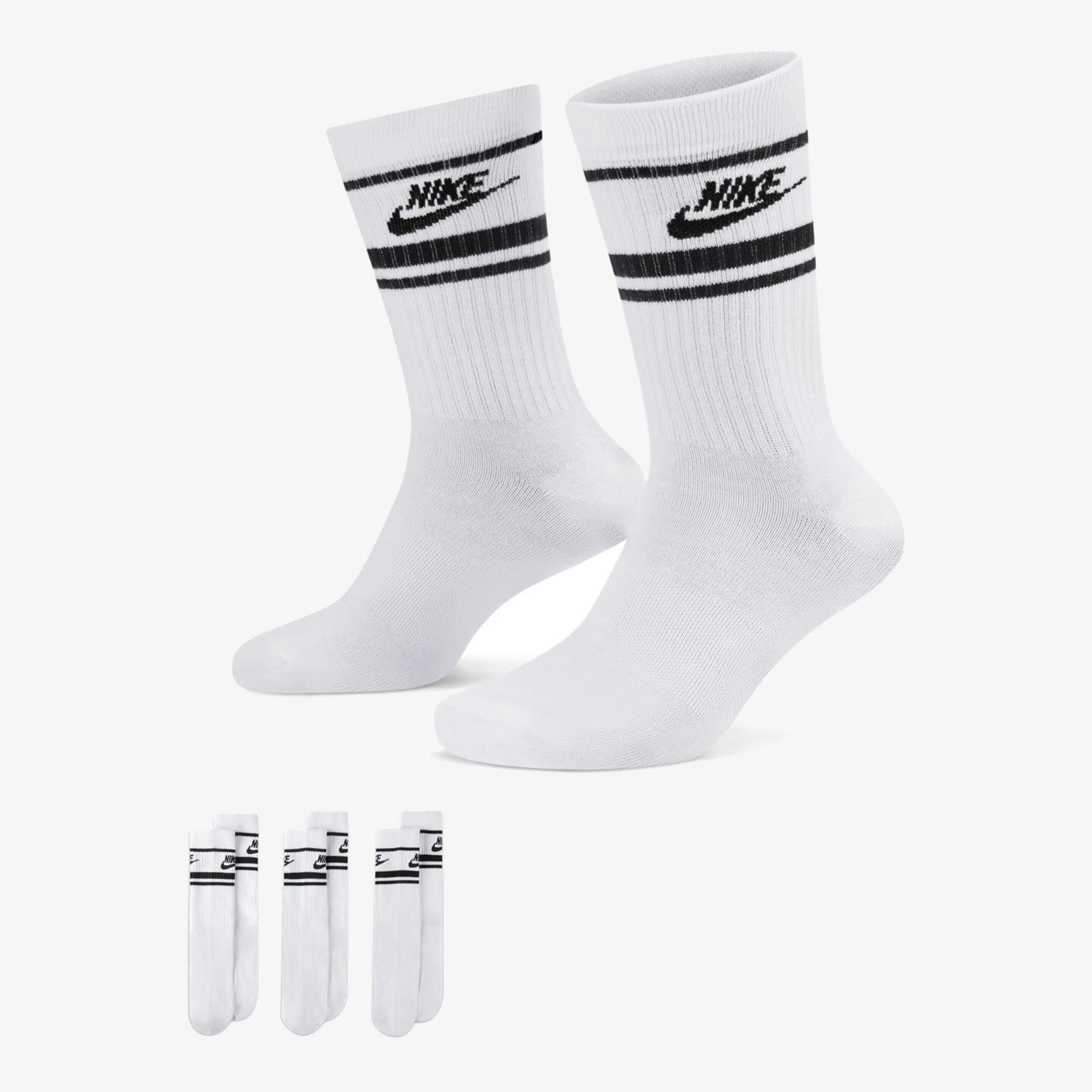 Nike Sportswear Everyday - blanco - Calcetines Largos Unisex