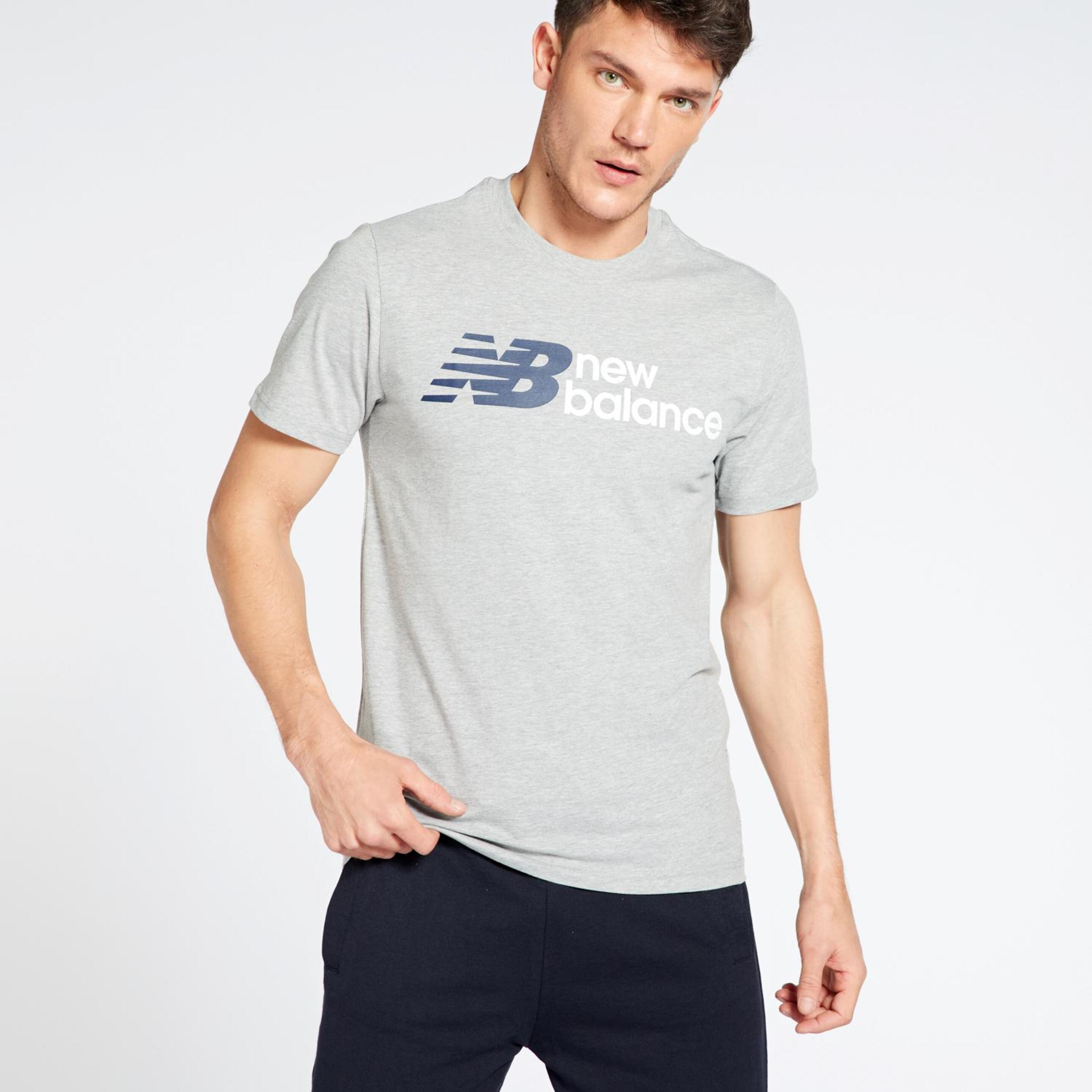 New Balance Old School - gris - Camiseta Hombre