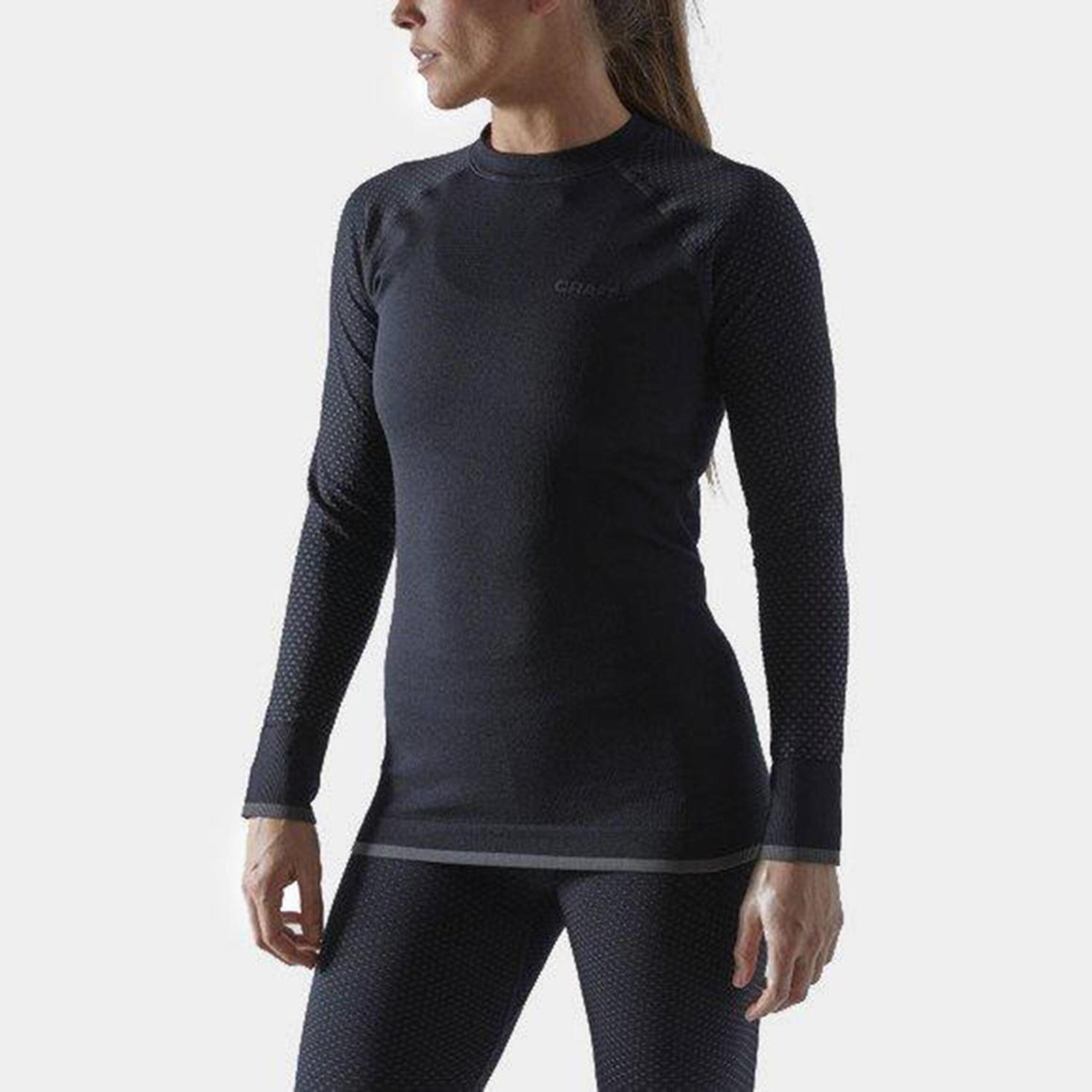 Craft Adv Warm - negro - Camiseta Interior Mujer