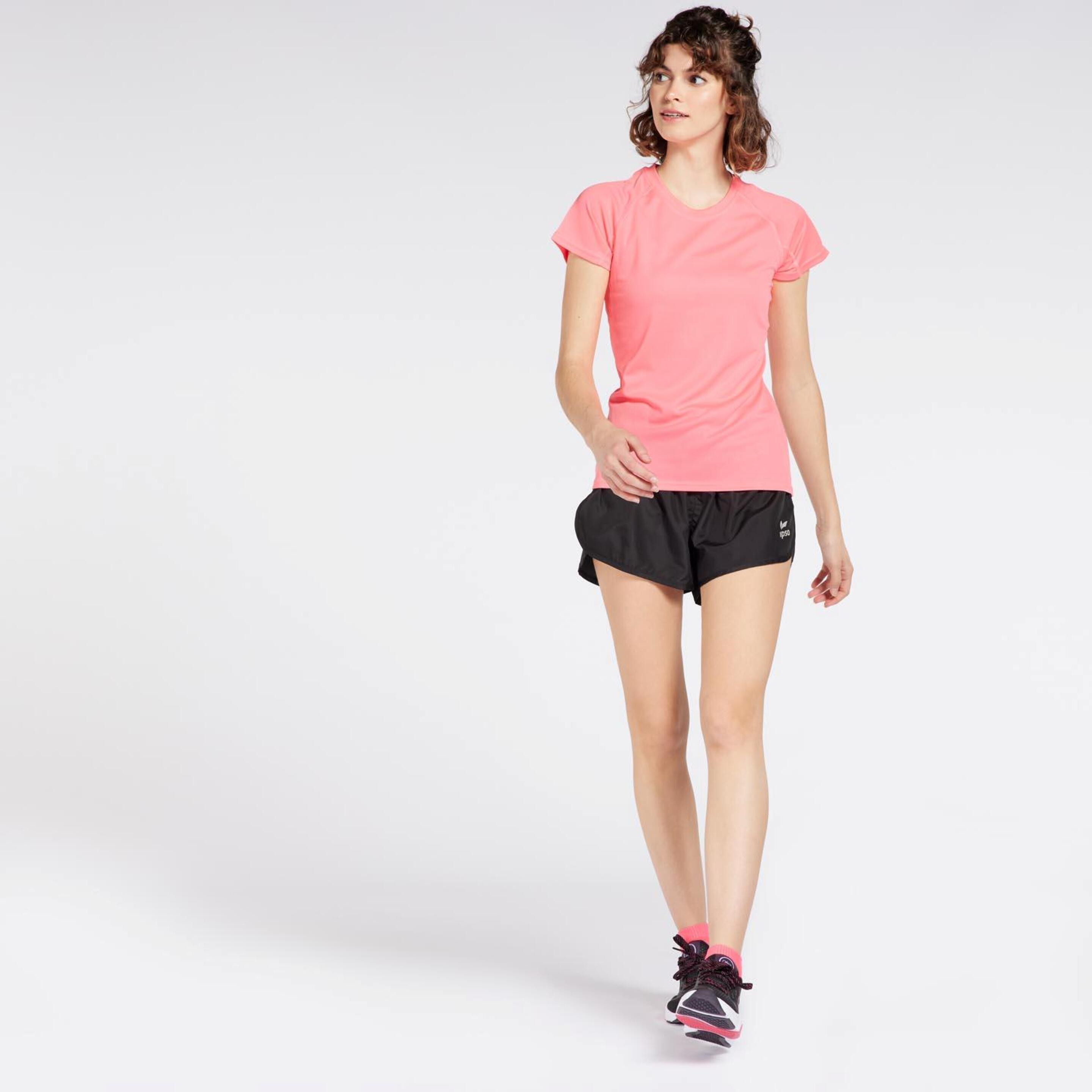 Roly Bahrain - Rosa - Camiseta Running Mujer