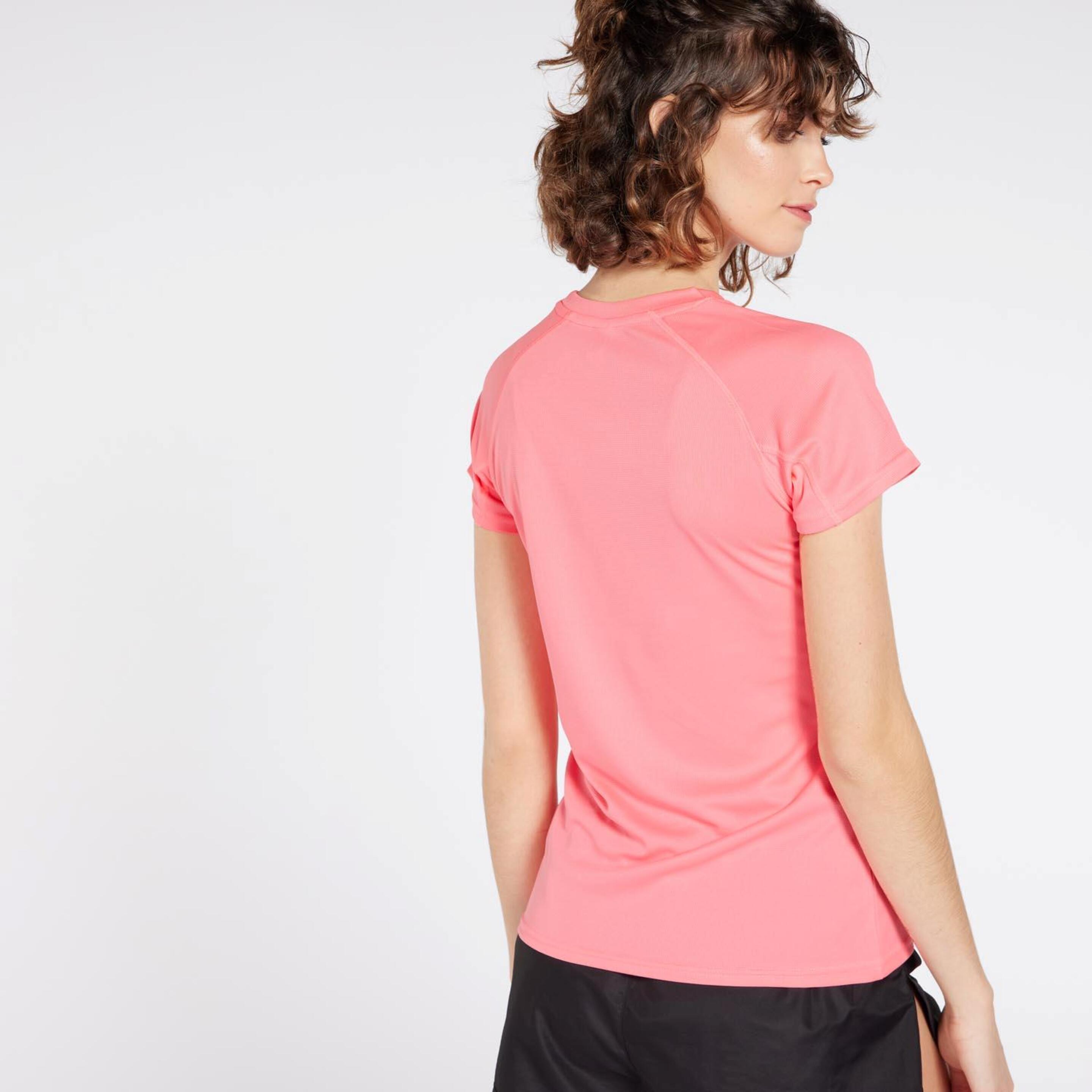 Roly Bahrain - Rosa - Camiseta Running Mujer