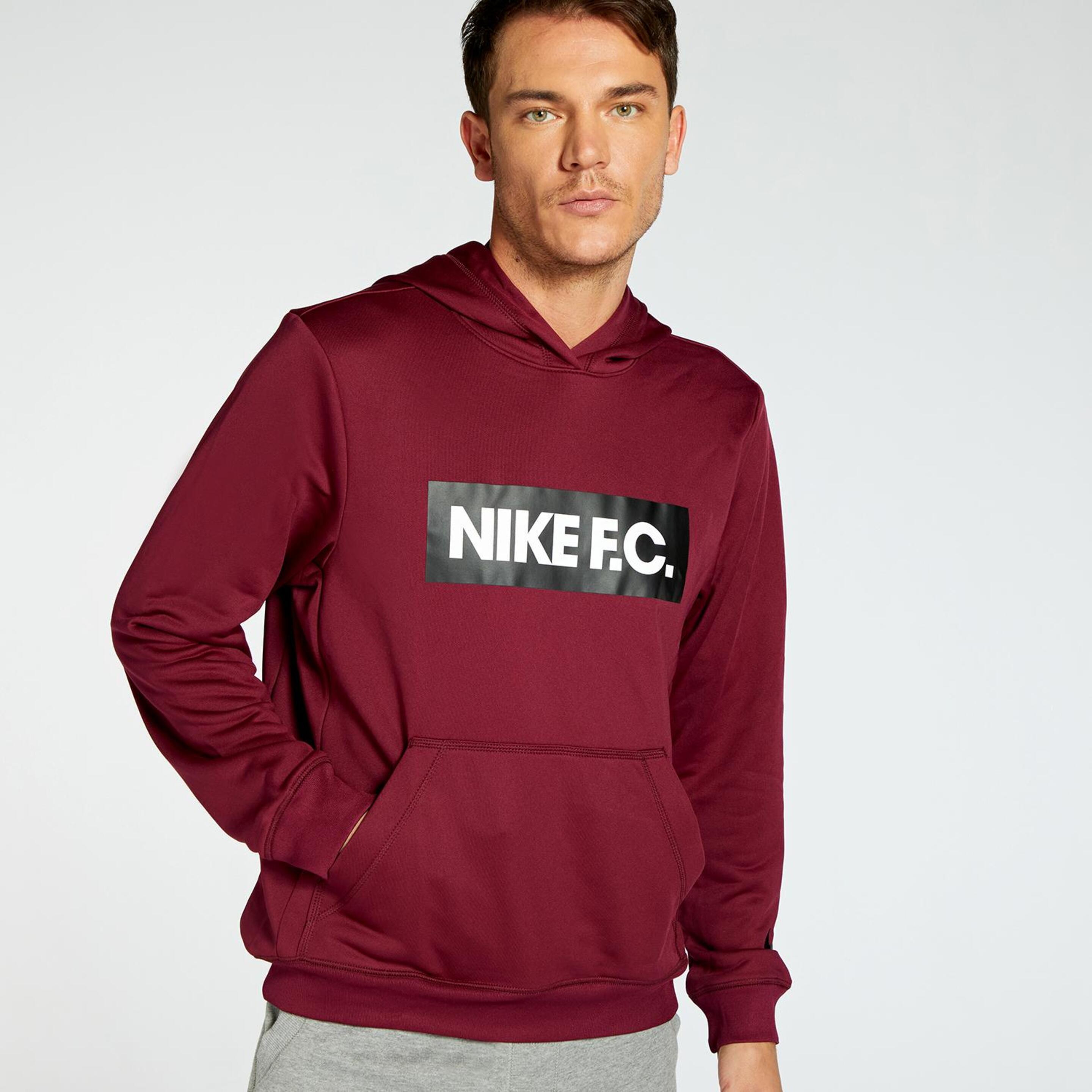 Nike FC - Vermelho - Sweatshirt Capuz Homem | Sport Zone