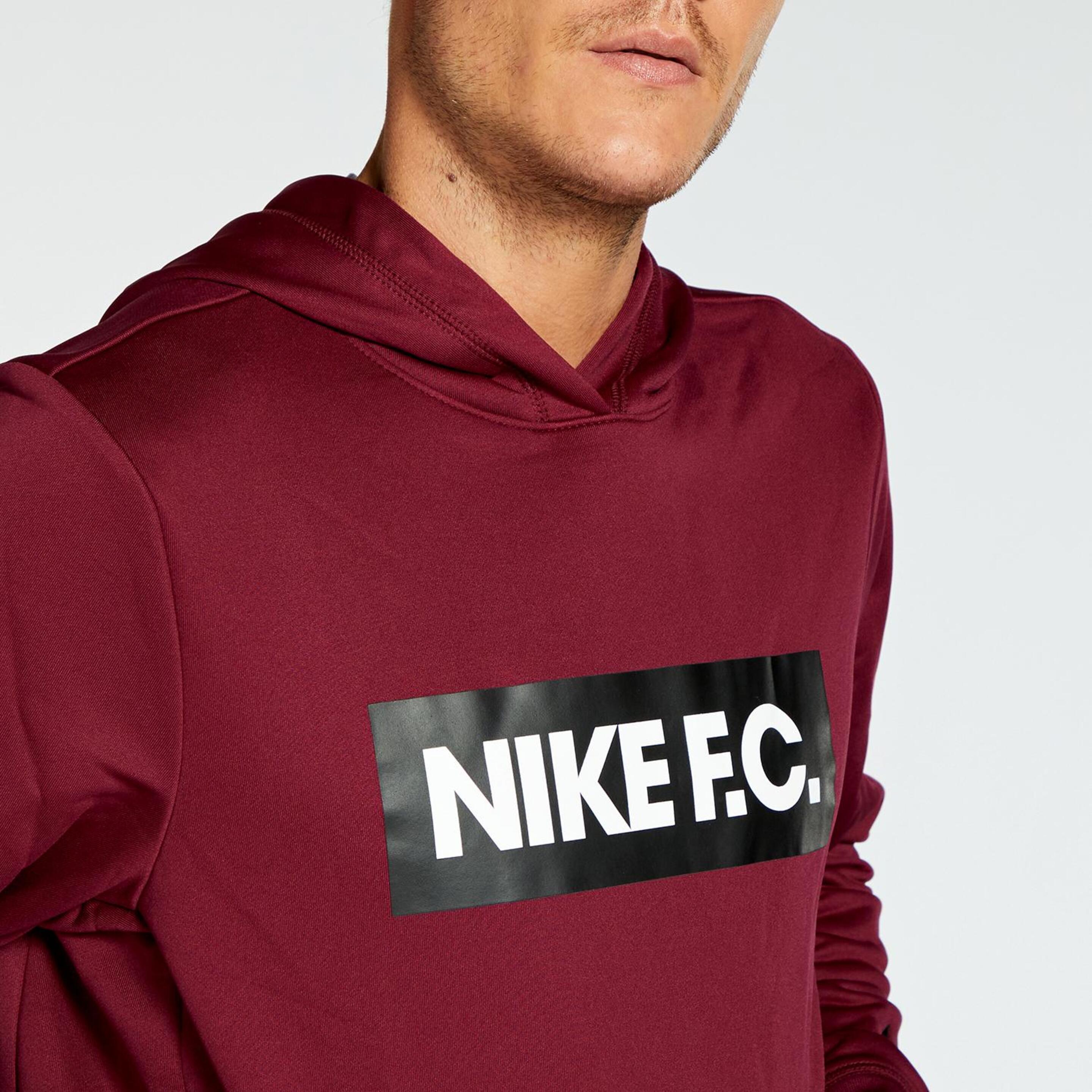 Nike FC - Vermelho - Sweatshirt Capuz Homem | Sport Zone