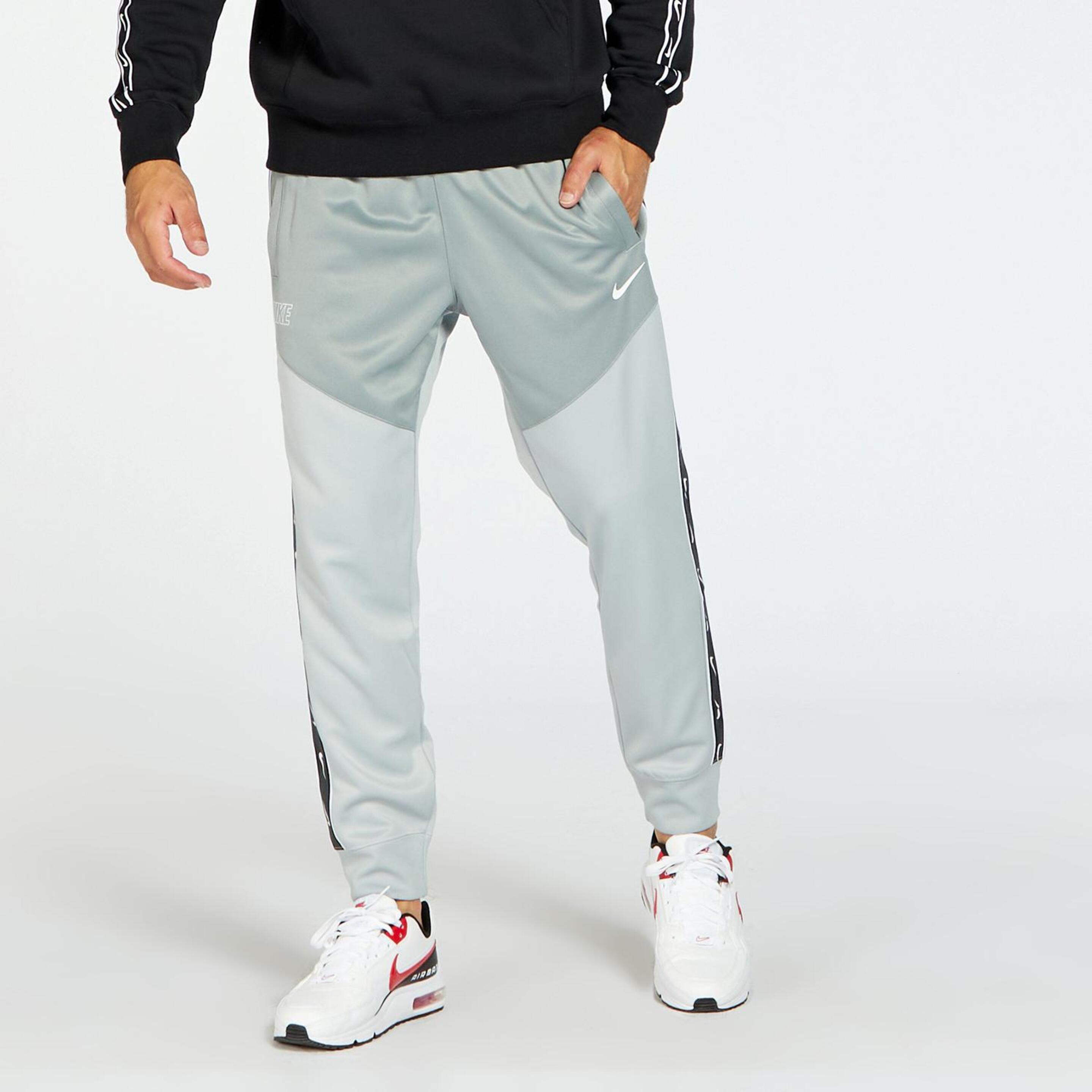 Nike Sportswear Repeat - gris - Pantalón Chándal Hombre