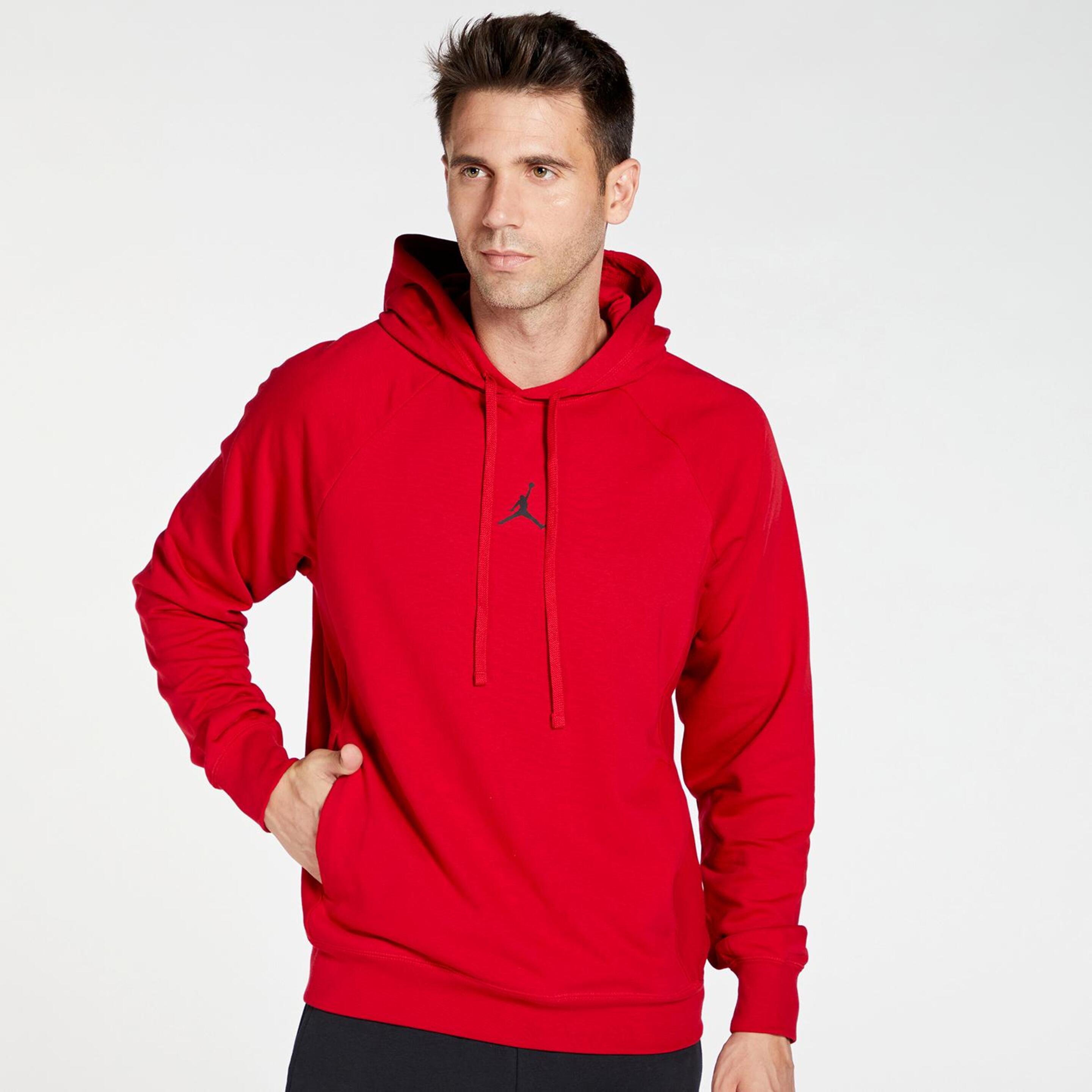 Sweatshirt Jordan - rojo - Sweatshirt Capuz Homem