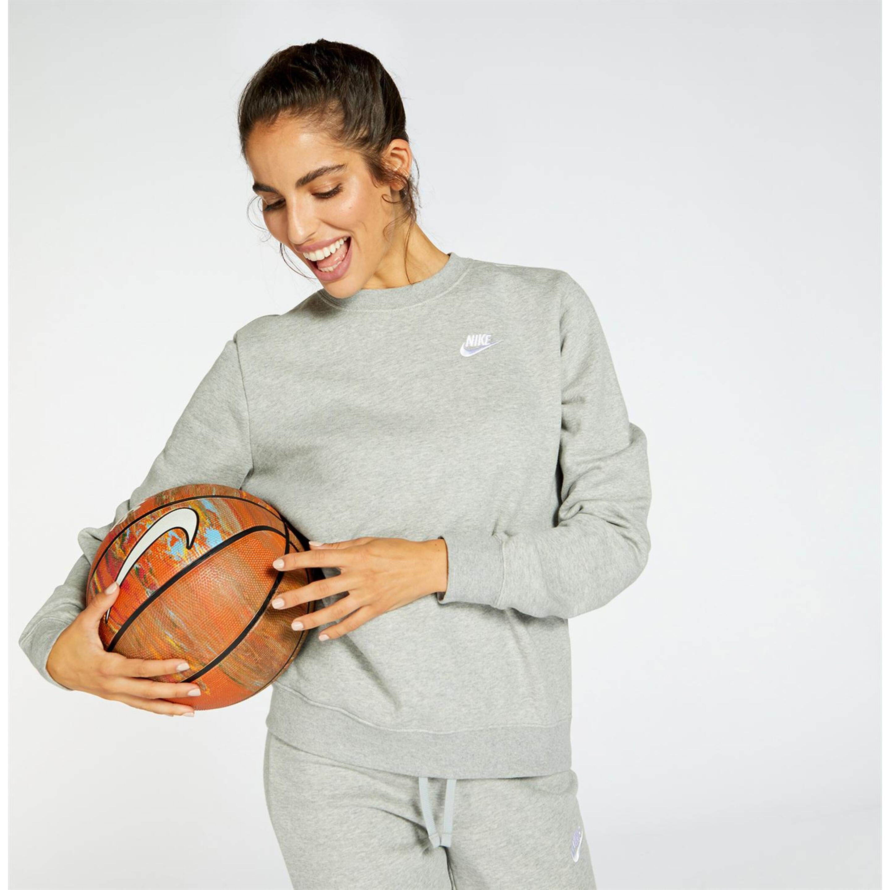 Nike Essentials Crew - gris - Sudadera Mujer