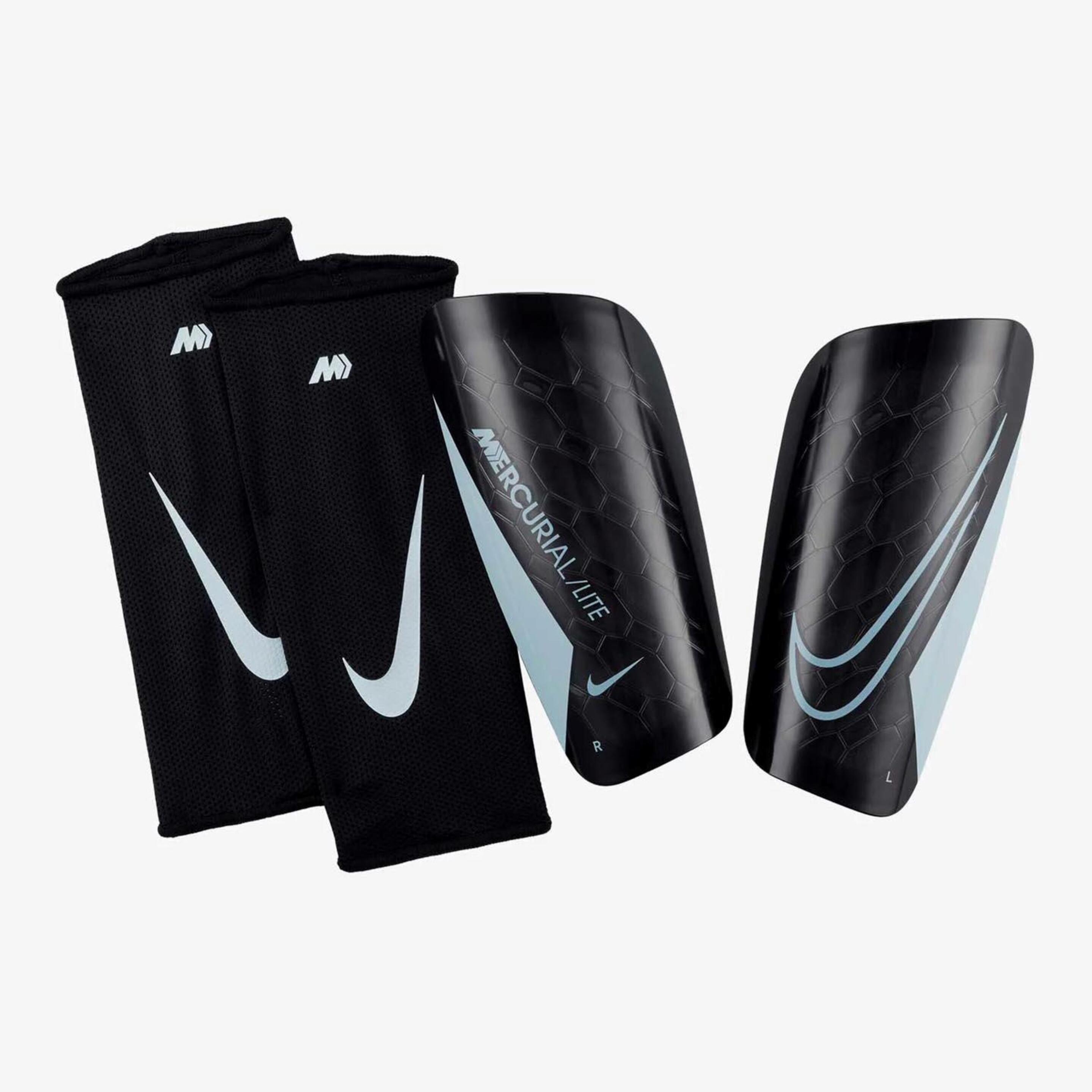 Nike Mercurial - negro - Caneleiras Futebol Homem