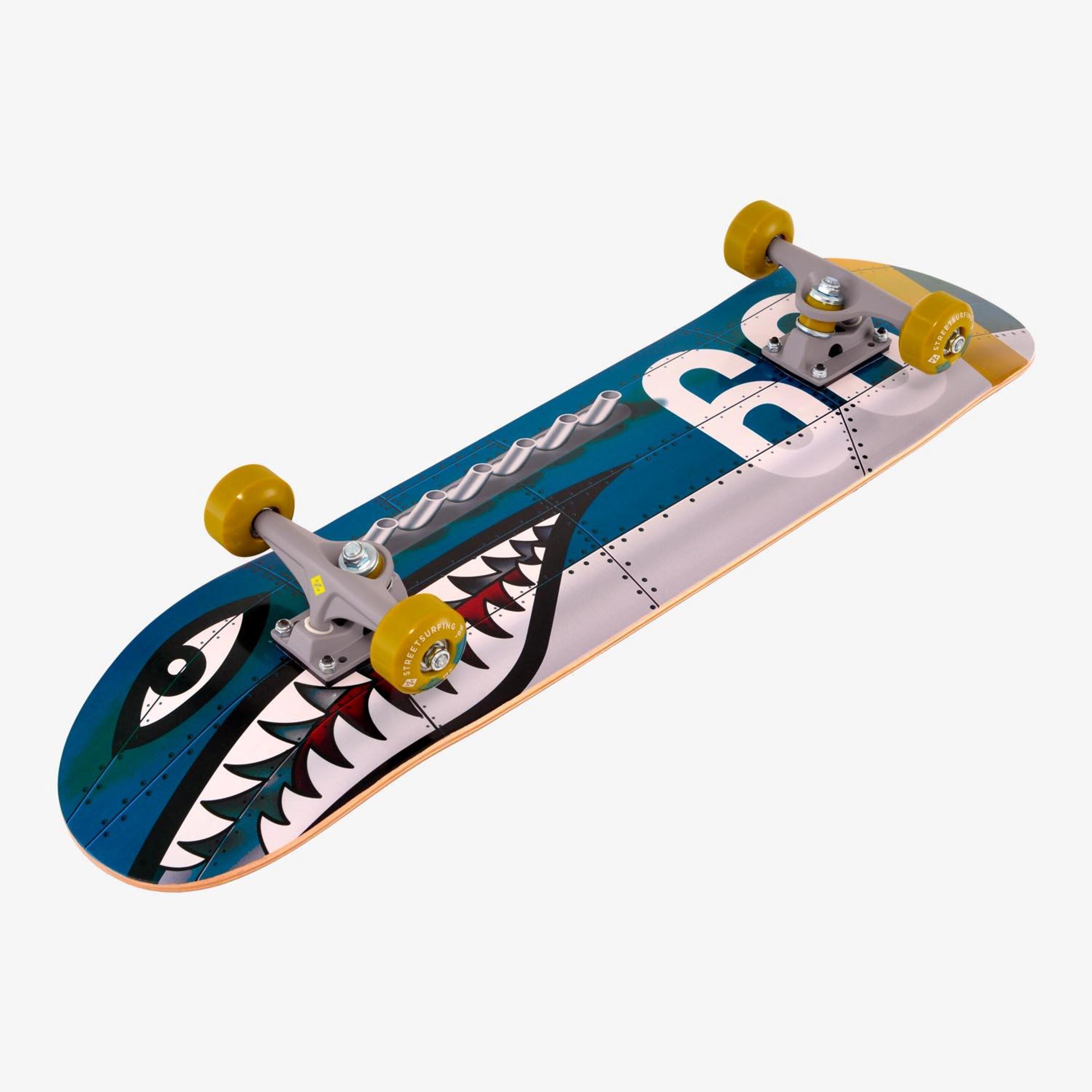 Skate Shark Fire Street Surfing - Azul - Skate Niños  | Sprinter