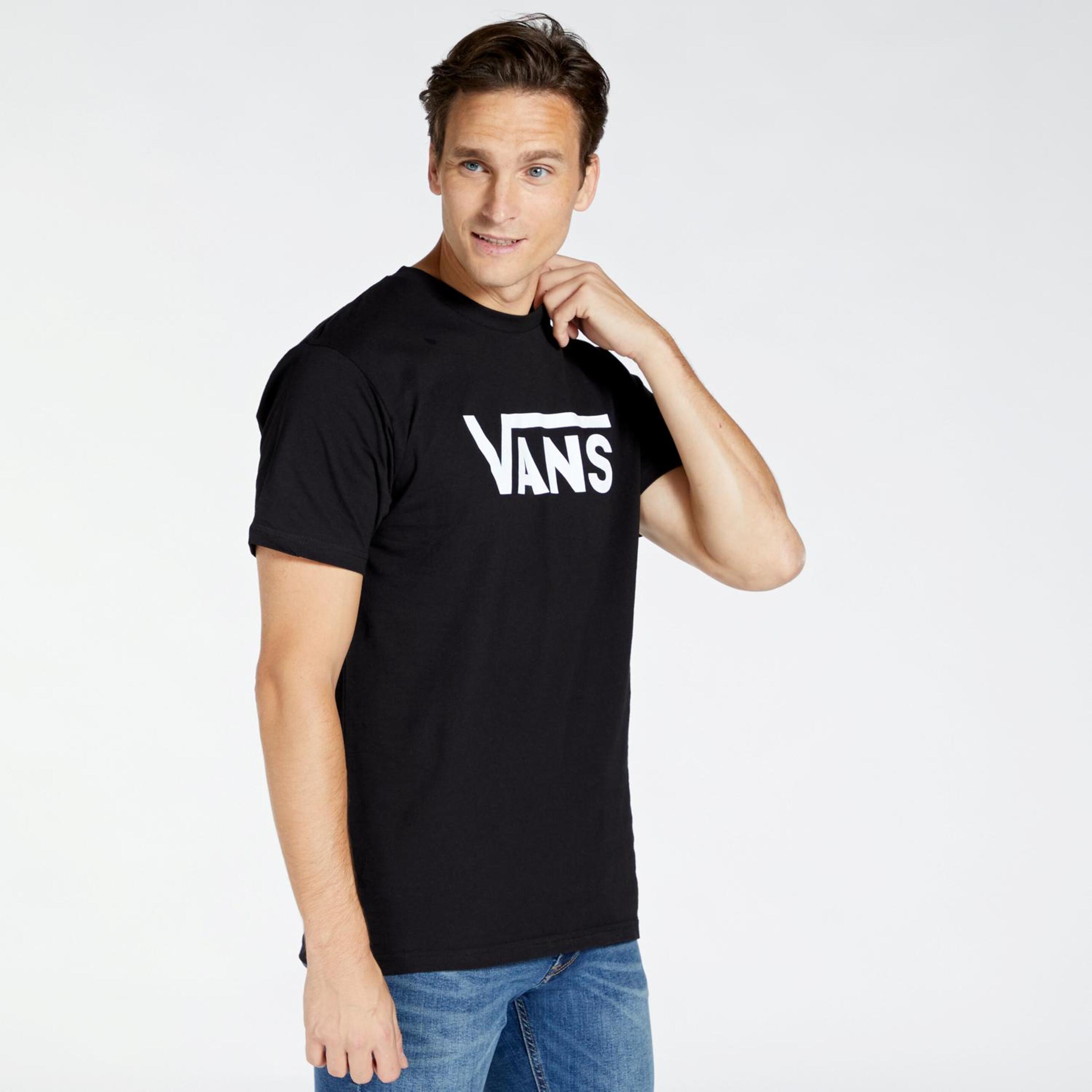 Camiseta Vans - Negro - Camiseta Hombre