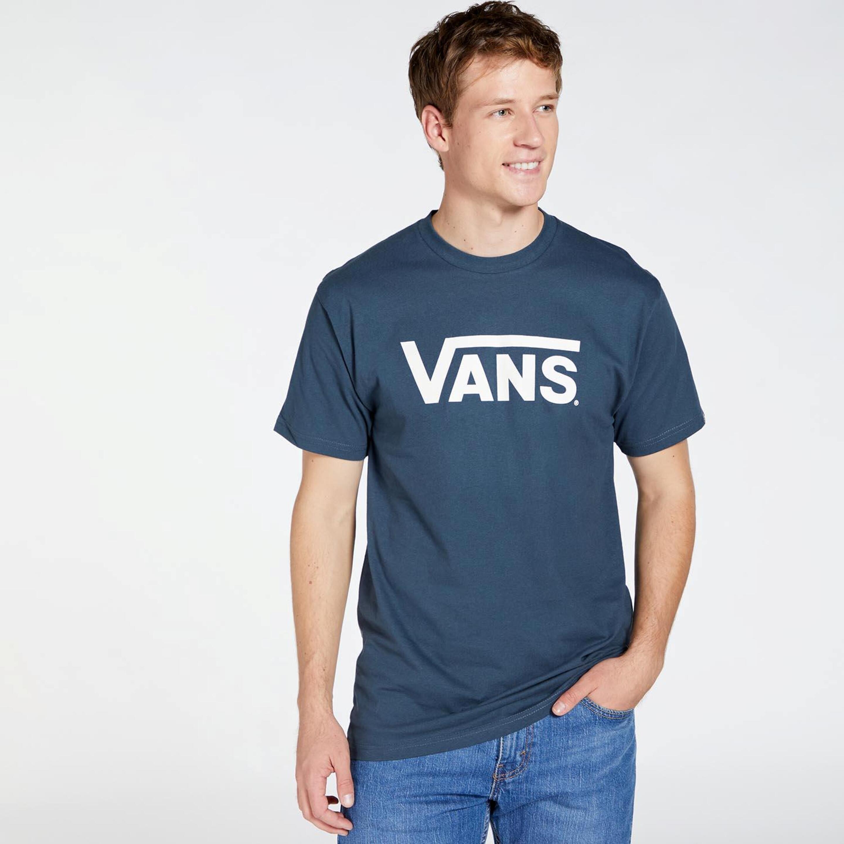 Camiseta Vans - azul - Camiseta Hombre