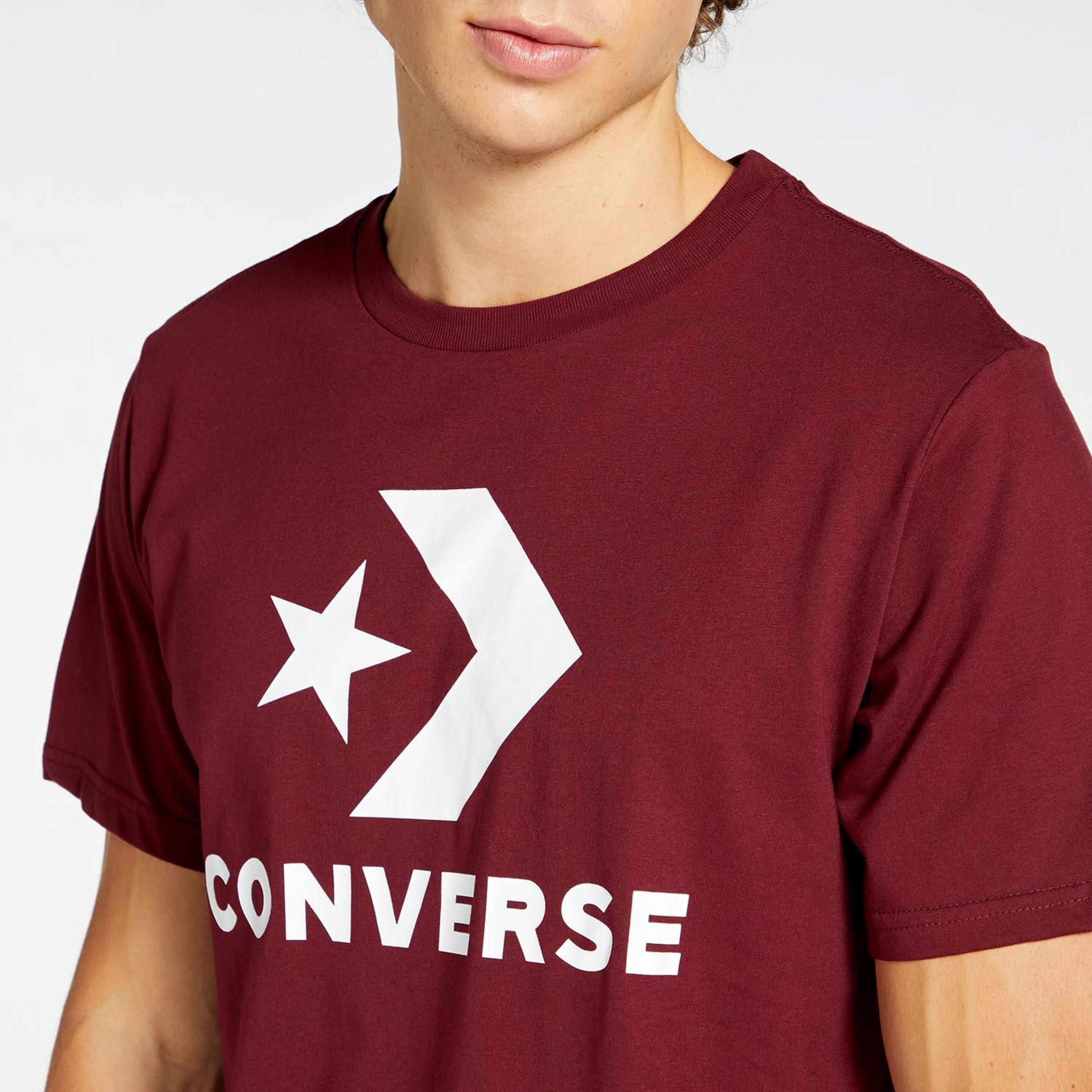 T-shirt Converse - Vermelho - T-shirt Homem | Sport Zone