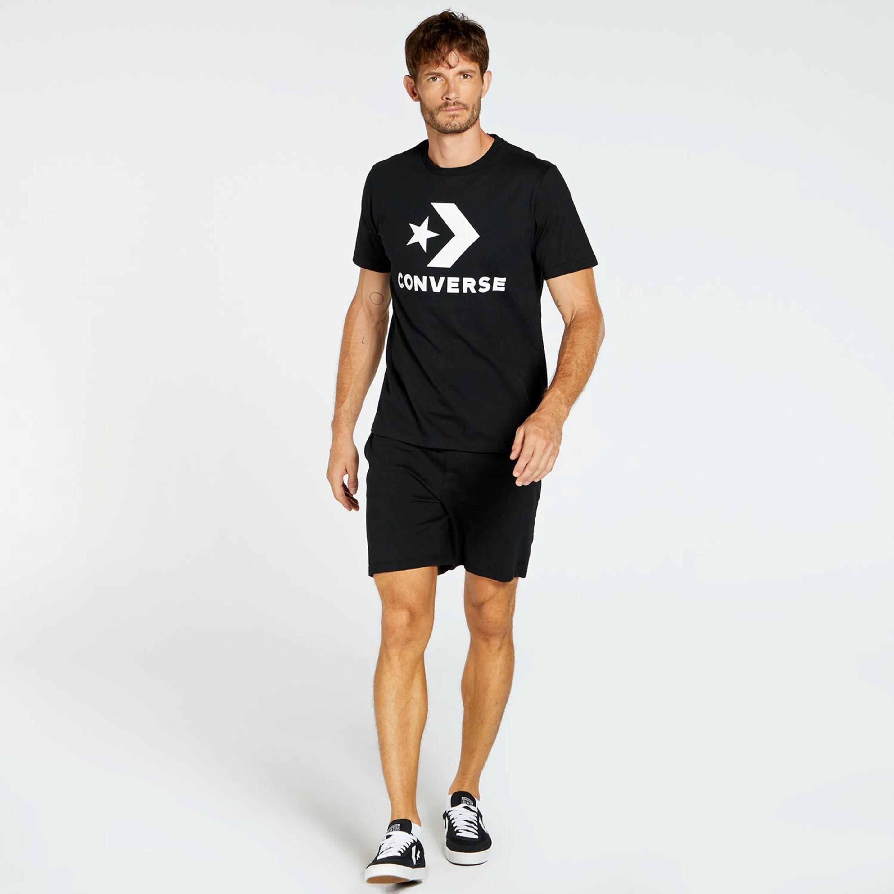 Camiseta Converse - Negro - Camiseta Hombre